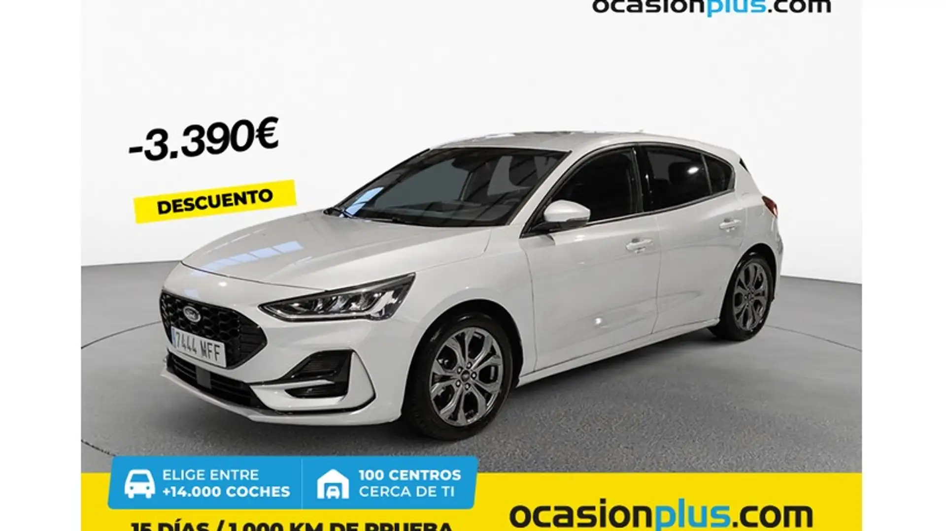 Ford Focus 1.0 Ecoboost MHEV ST-Line 125 Aut. Argento - 1