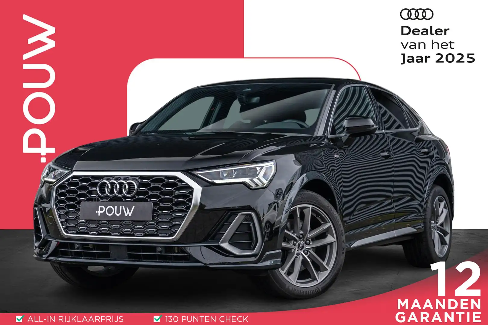 Audi Q3 Sportback 45 TFSIe 245pk S-tronic S Edition | Came Zwart - 1