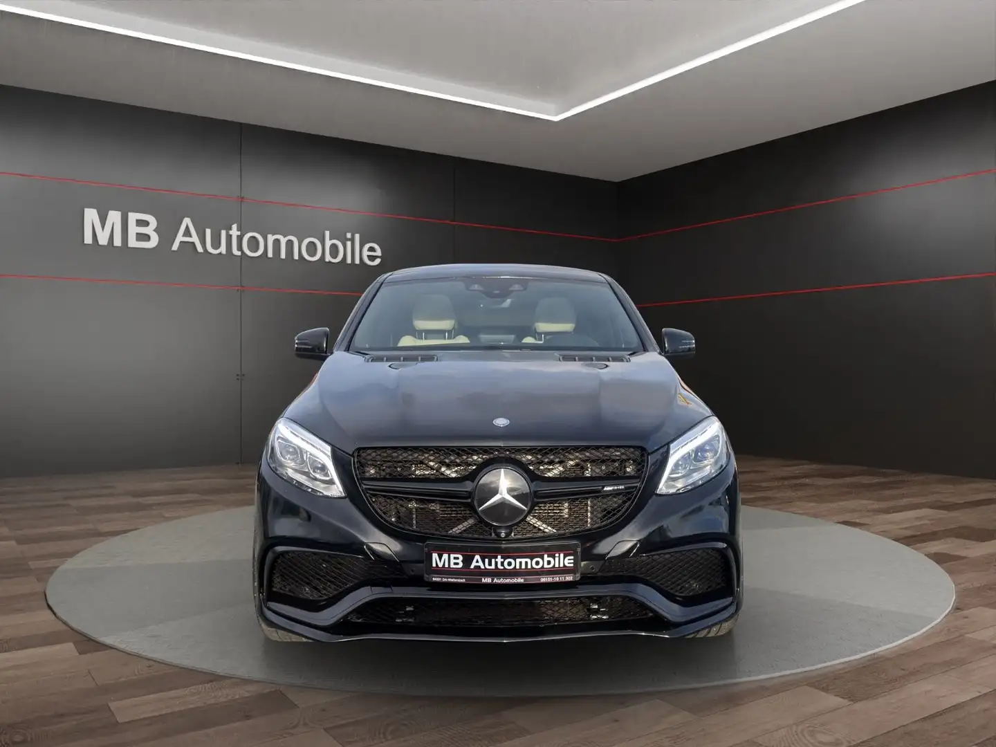 Mercedes-Benz GLE 63 AMG Coupe 4M. GSD/Navi/LED/Sitzbe/Pano/TV Negru - 2