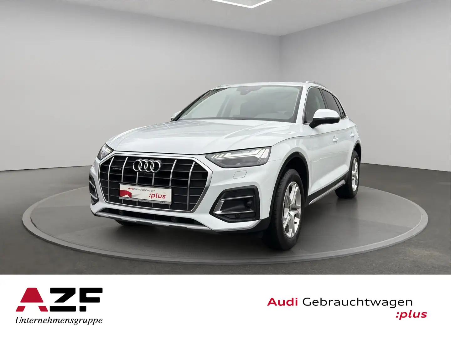 Audi Q5 40 TDI qu. S tronic advancedAHK+MATRIX+STANDH Weiß - 1
