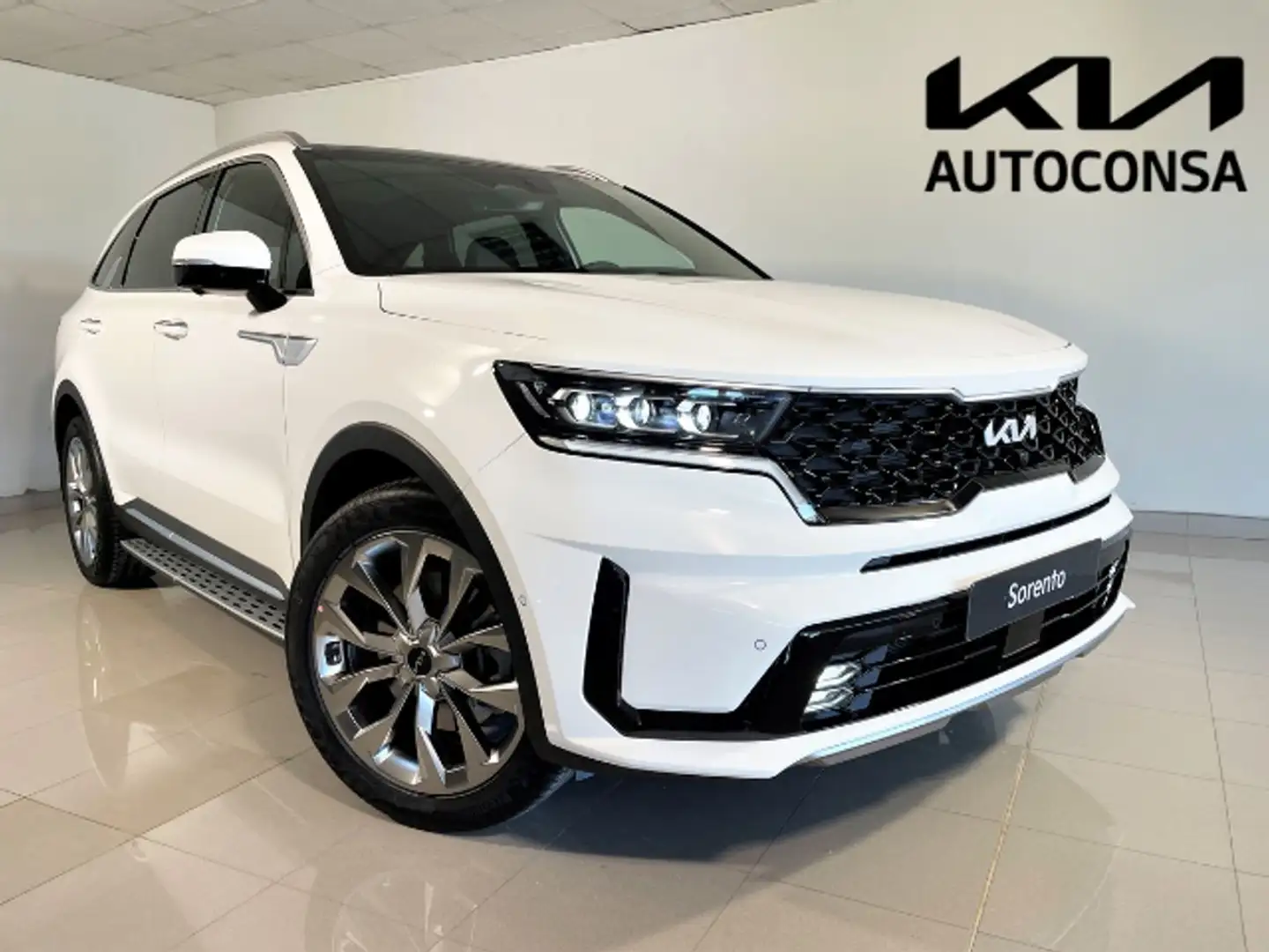 Kia Sorento 1.6 T-GDi HEV Emotion 4x2 7pl Blanco - 1