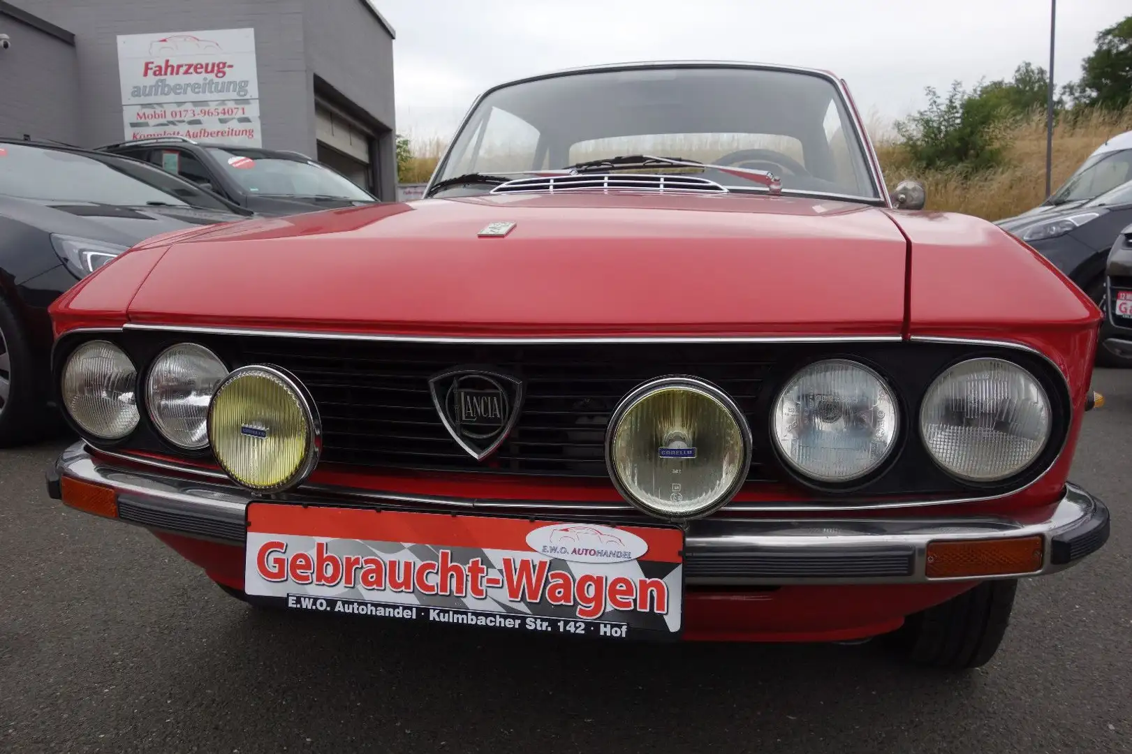 Lancia Fulvia 3 1.3 S H-Zulassung Neu. Rot - 2
