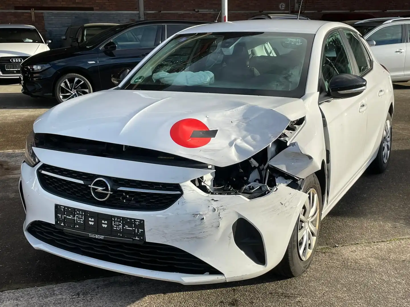 Opel Corsa F Edition/PDC/KAM/KLIMA/NAVI Weiß - 1