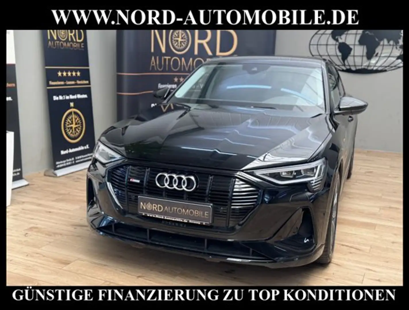 Audi e-tron 55 QU. S-Line Optik schwarz Kamera/Navi/ S-Line Noir - 1