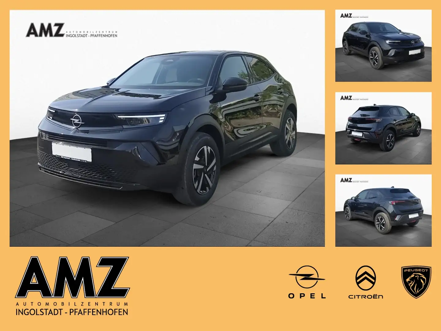 Opel Mokka Edition 131PS Autom. W-Paket PDC Klima Zwart - 1