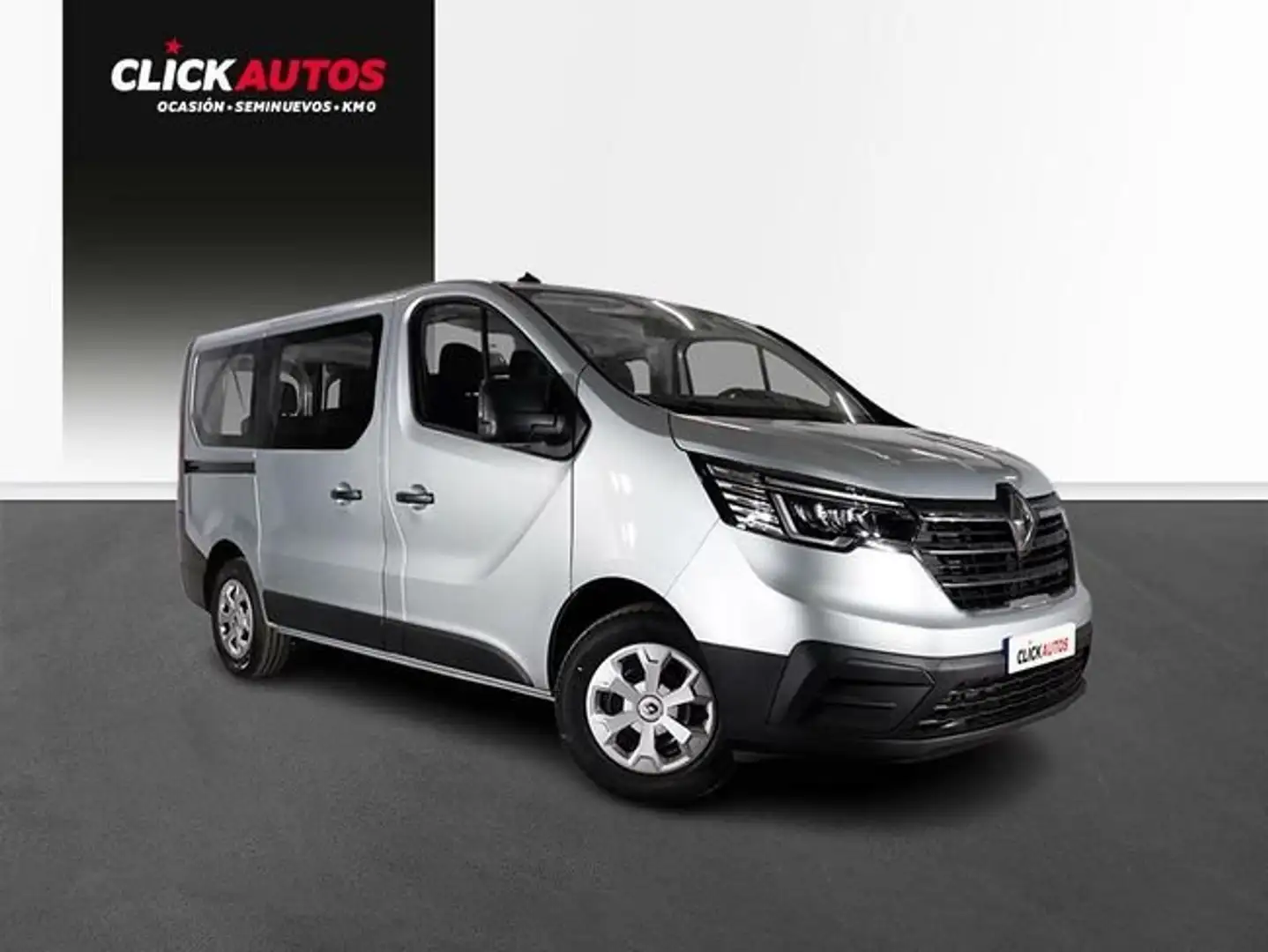 Renault Trafic 2.0 DCI 110CV Authentic Energy Blue 9Plazas Gris - 2