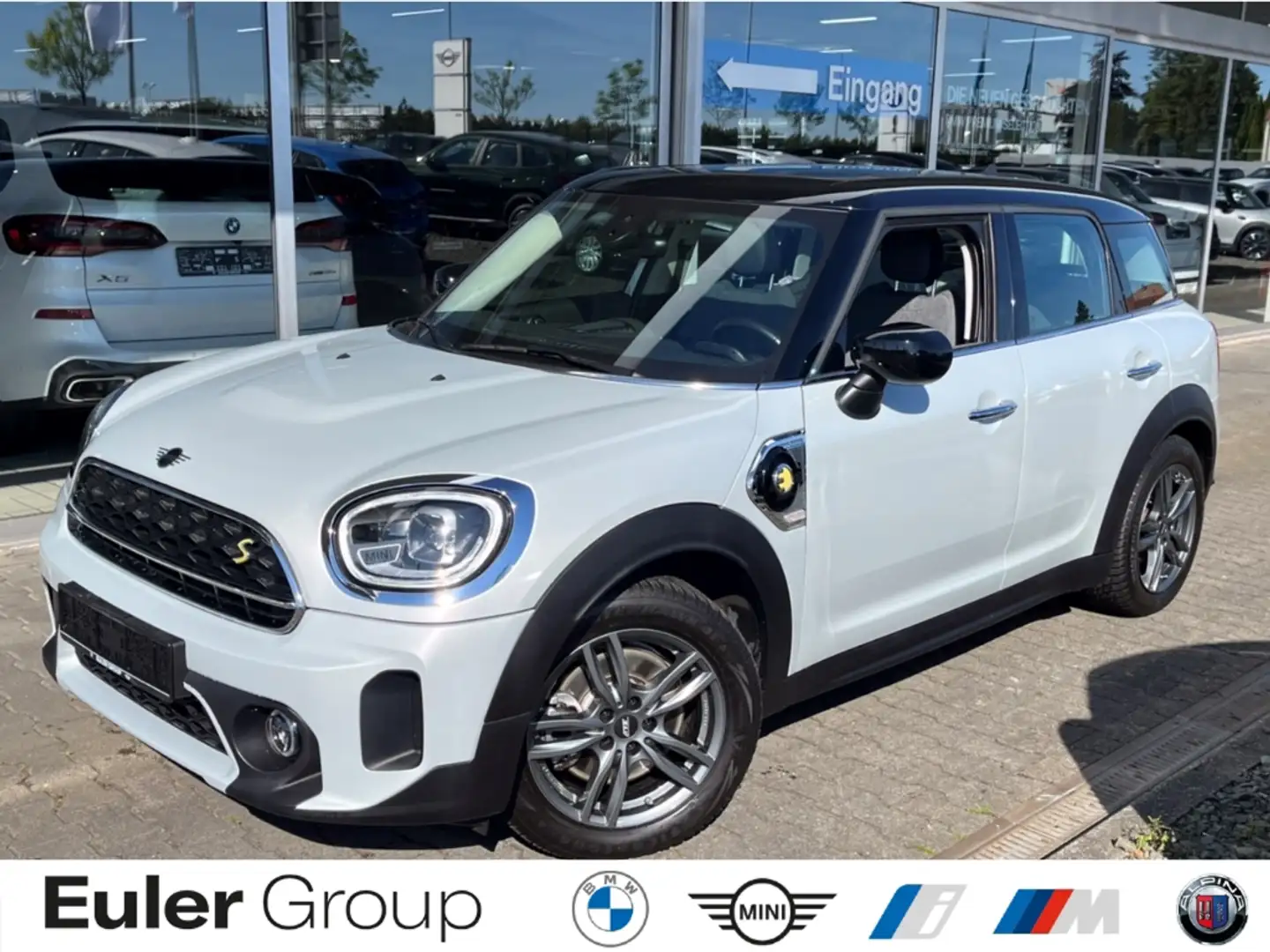MINI Cooper SE Countryman All4 ClassicTrim 18'' Pano Navi LED AppleCP DAB Ko Ezüst - 1