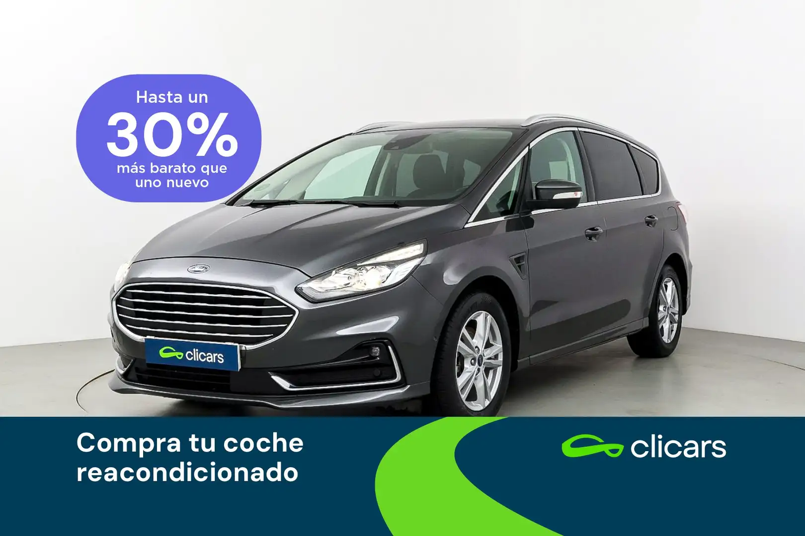Ford S-Max 2.0TDCi Panther Titanium 150 Gris - 1