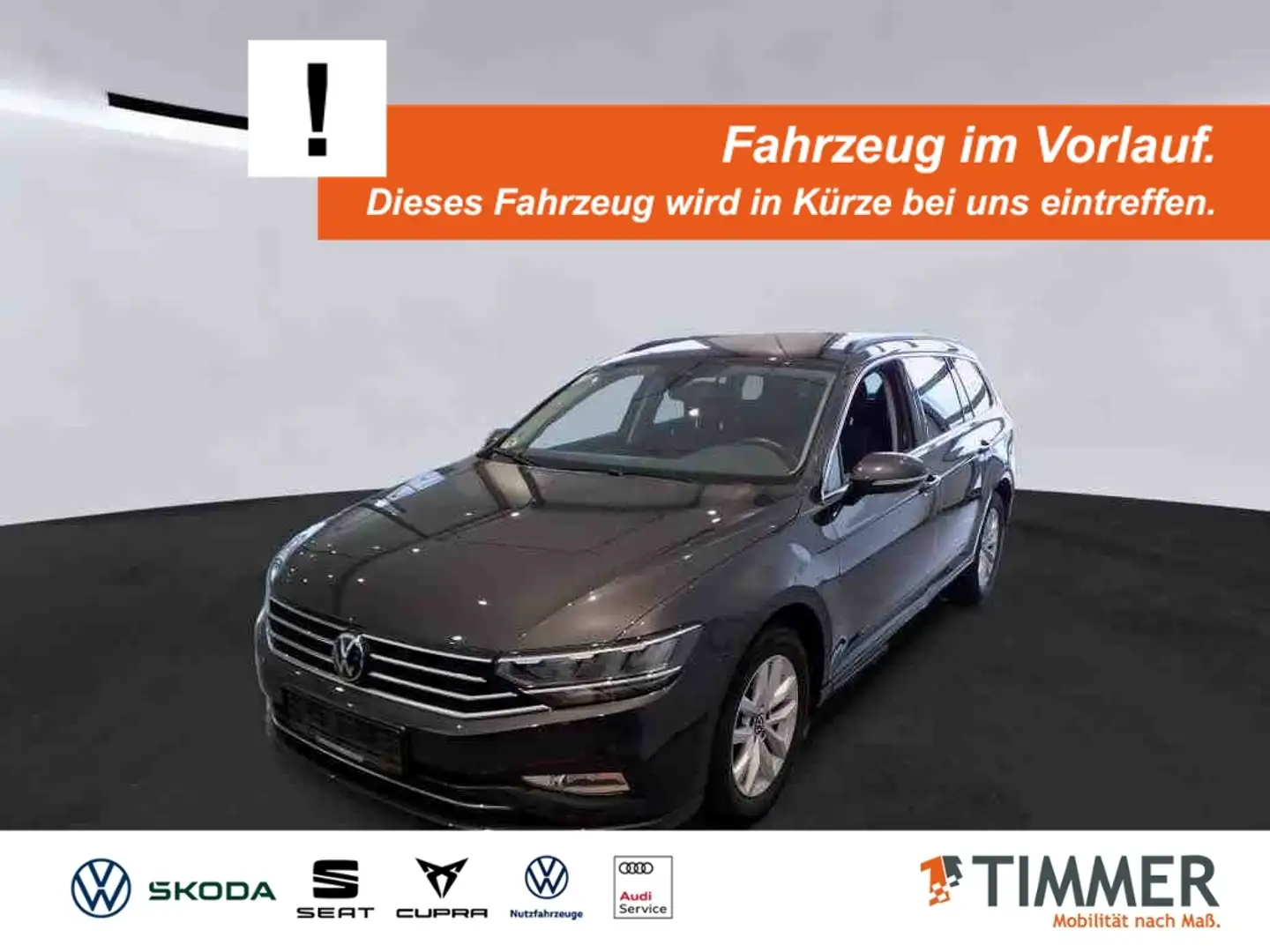 Volkswagen Passat Variant 1.5 TSI DSG BUSINESS +AHK +LED +ACC +NAVI +SHZ +A Grau - 1