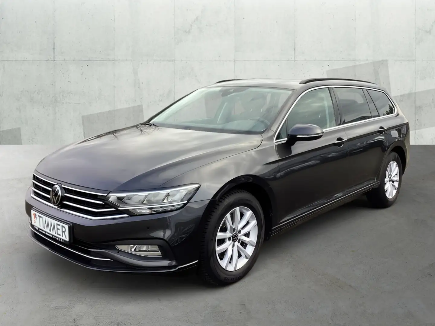 Volkswagen Passat Variant 1.5 TSI DSG BUSINESS +AHK +LED +ACC +NAVI +SHZ +A Grau - 2