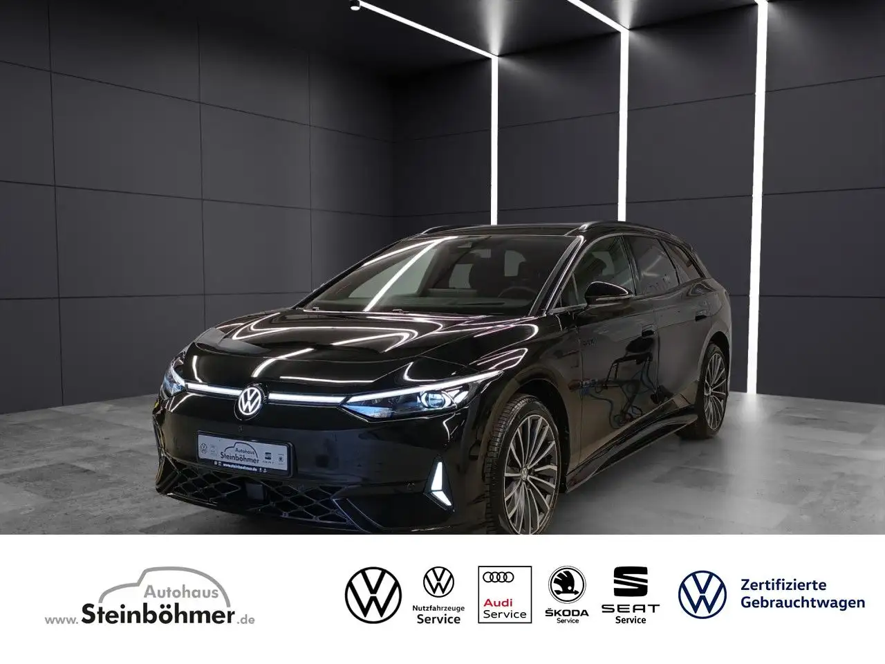 Volkswagen ID.7 GTX Tourer Pano AHK Wärmepumpe HarmanKardon