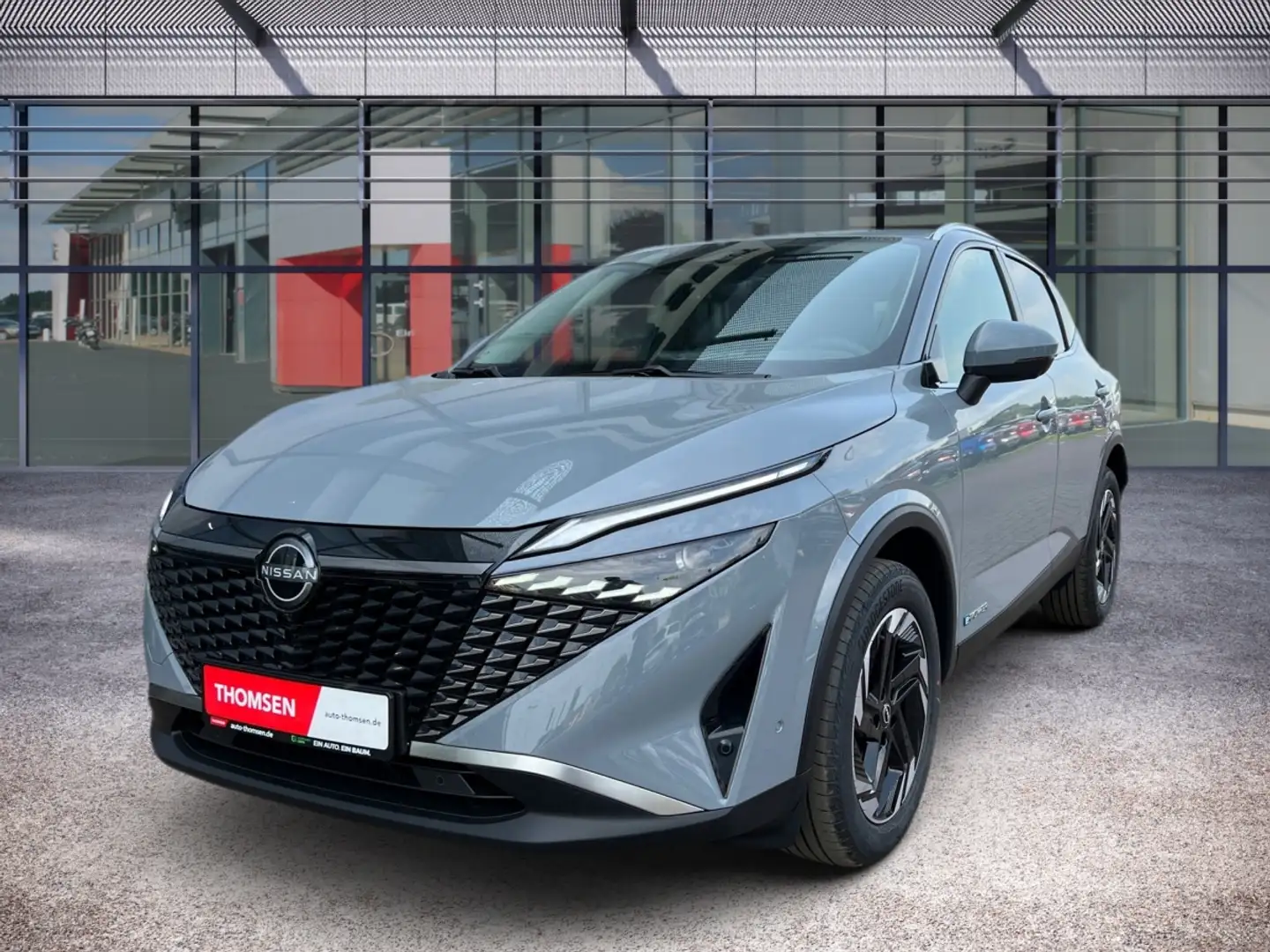 Nissan Qashqai 1.5 VC-T e-POWER N-Connecta ACC LED Grijs - 2