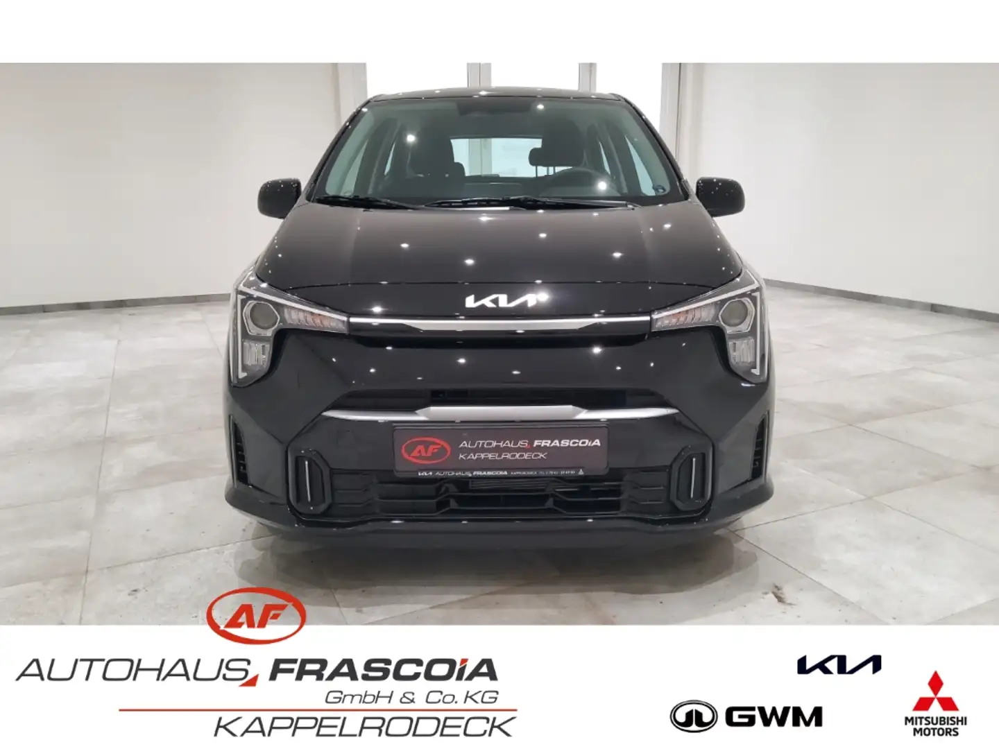 Kia Picanto 1.0 VISION Navi PDC SHZ Rückfahrkam Bluetooth Appl Schwarz - 2