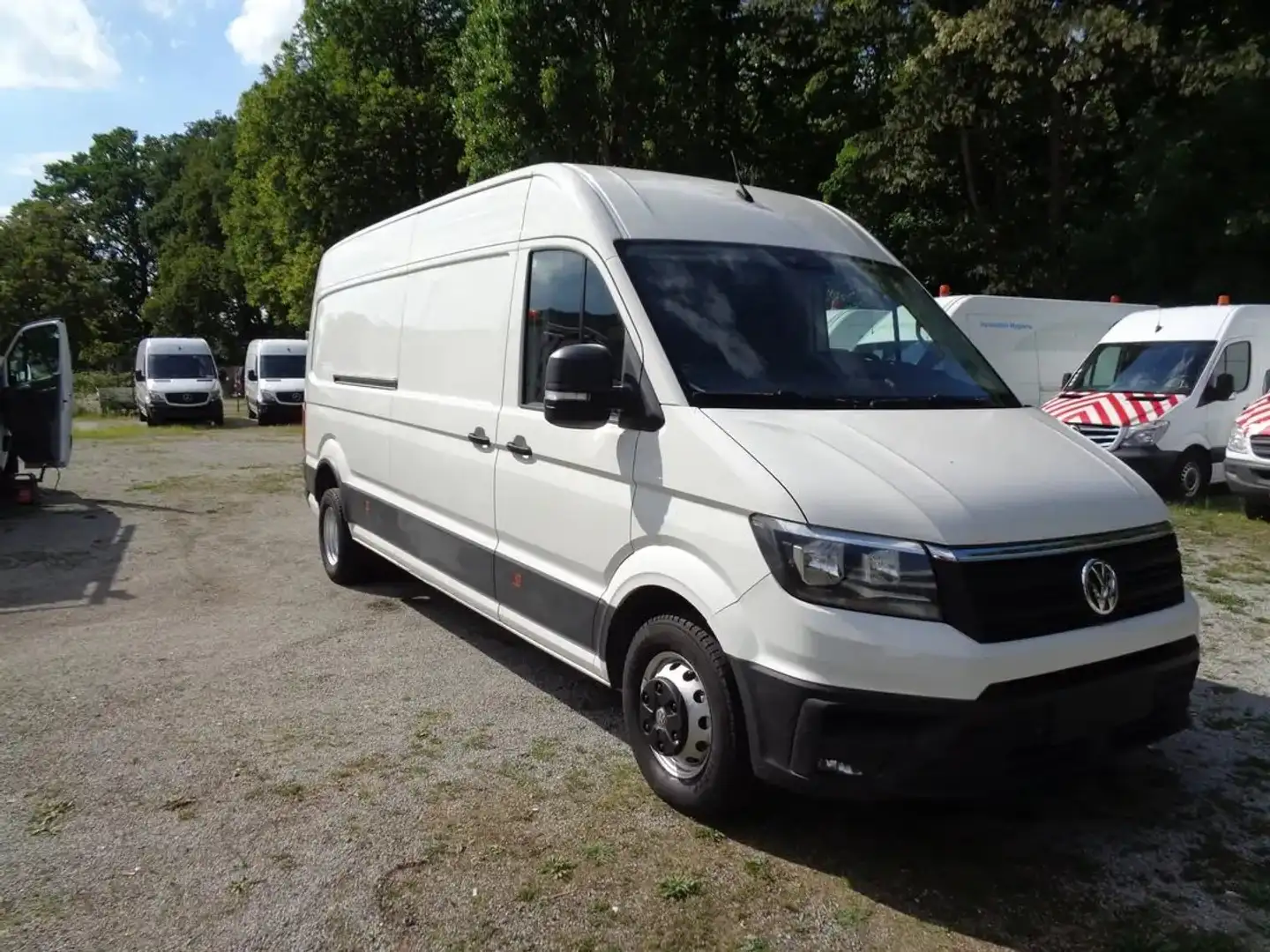 Volkswagen Crafter 50 MAXI; HOCH+LANG;; KLIMA Weiß - 2