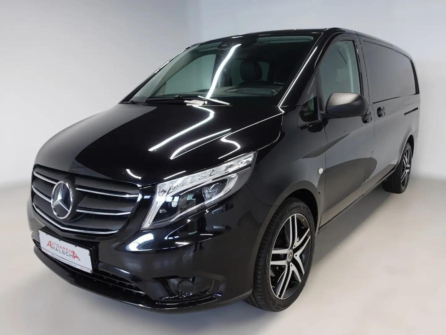 Mercedes-Benz Vito 116 CDI lang Mixto Klima Leder LED Standheizung Schwarz - 1