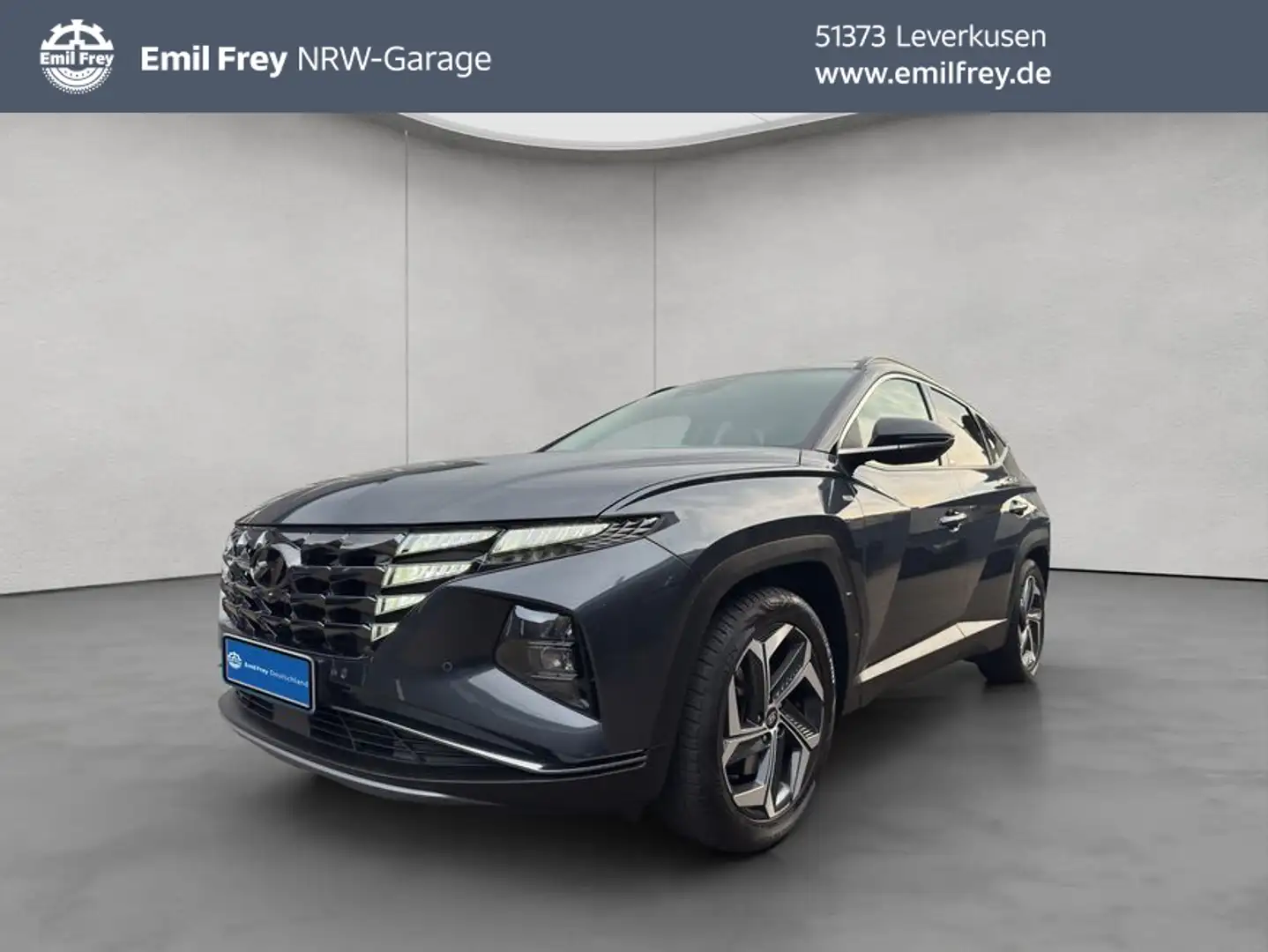 Hyundai TUCSON TUCSON 1.6 CRDi 48V-Hybrid 4WD DCT Prime Leder Grau - 1