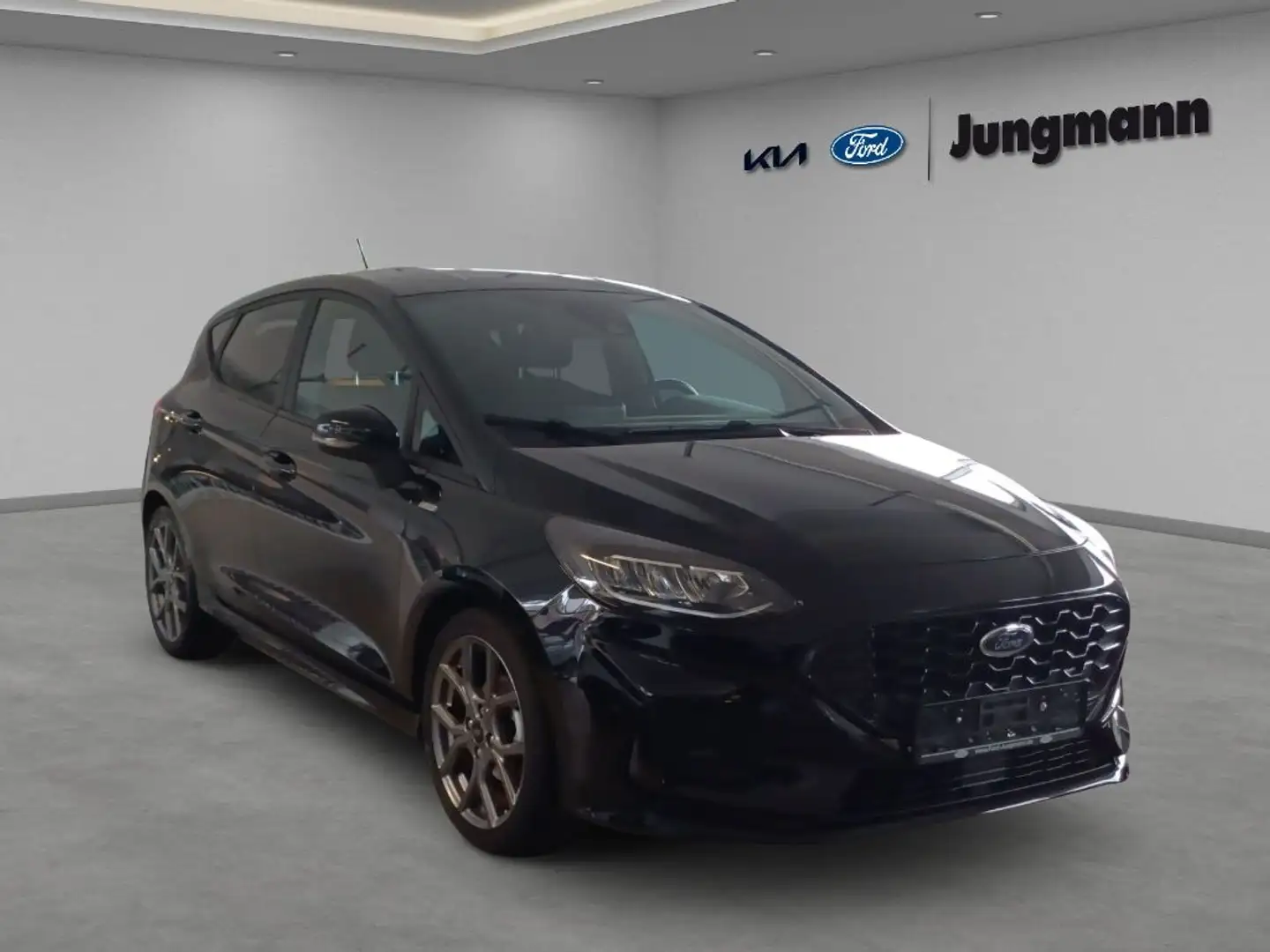 Ford Fiesta 1.0 EcoBoost Hybrid S&S ST-LINE Schwarz - 2