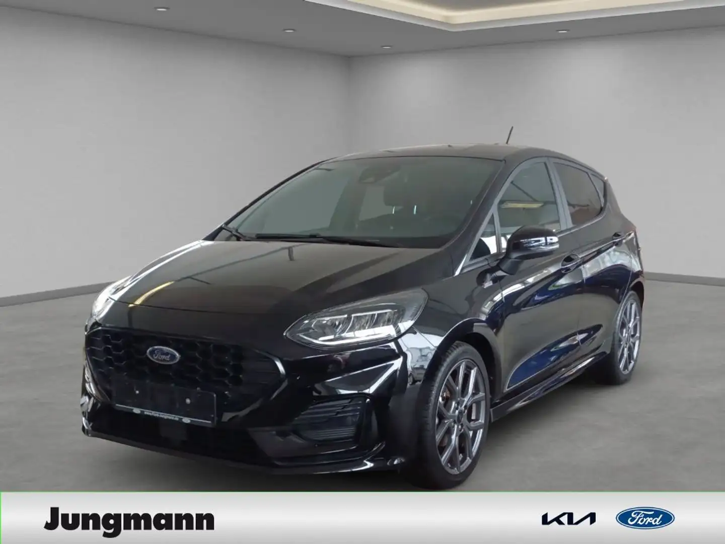 Ford Fiesta 1.0 EcoBoost Hybrid S&S ST-LINE Schwarz - 1