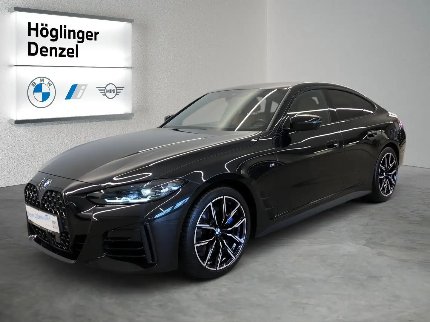 BMW 420 420d xDrive Gran Coupe Černá - 2