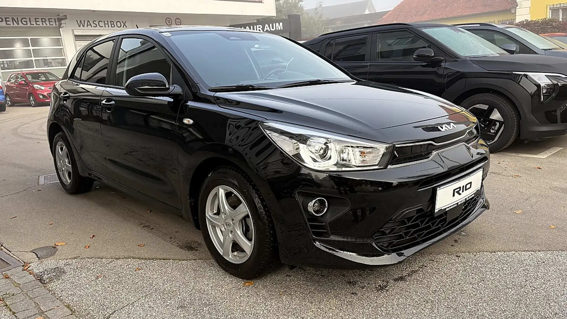 Kia Rio 1,0 TGDI GPF Silber ISG Schwarz - 2
