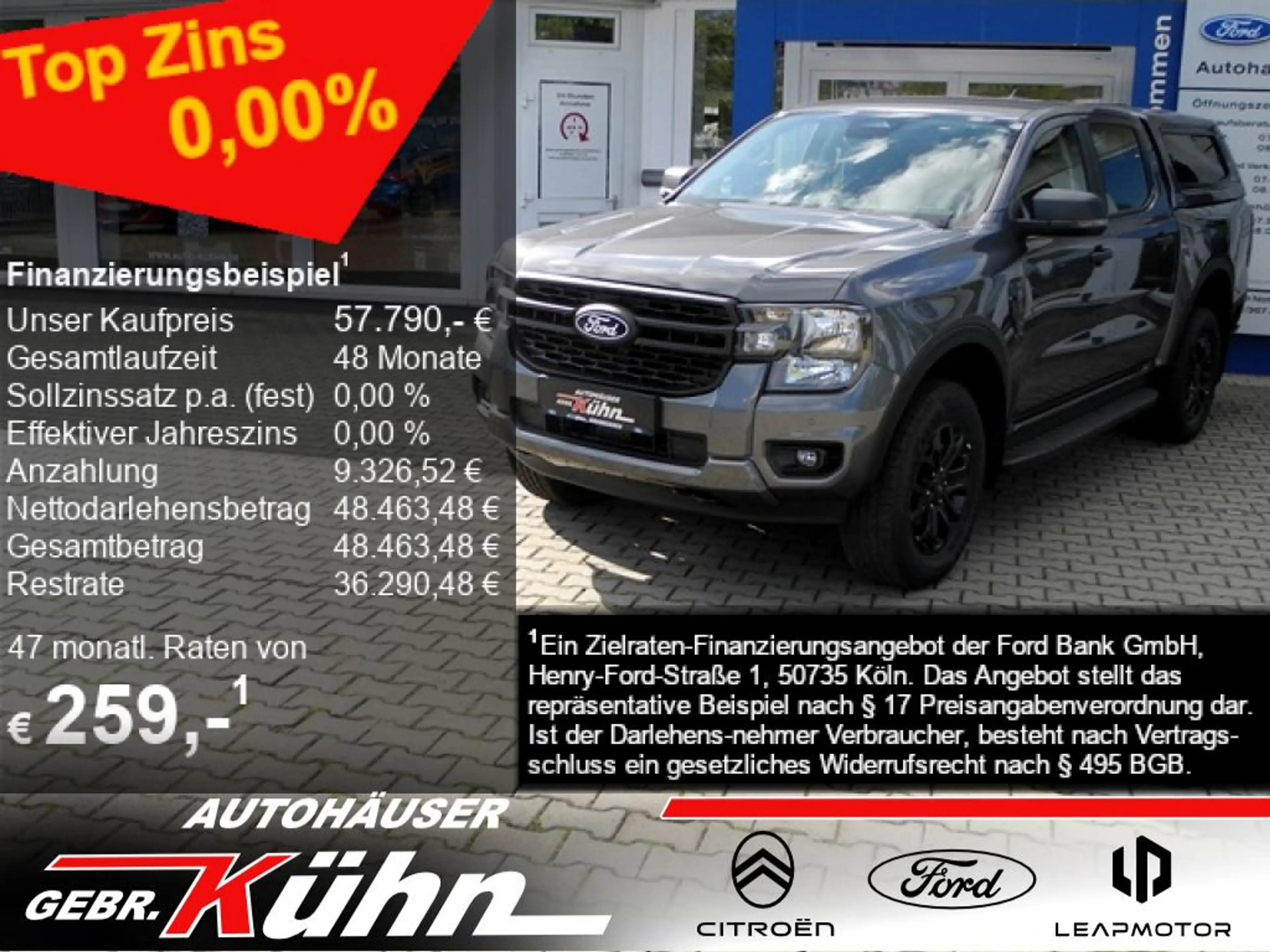 Ford Ranger 3,0 l Doka Autm. XLT - Hardtop, Standh., AHK