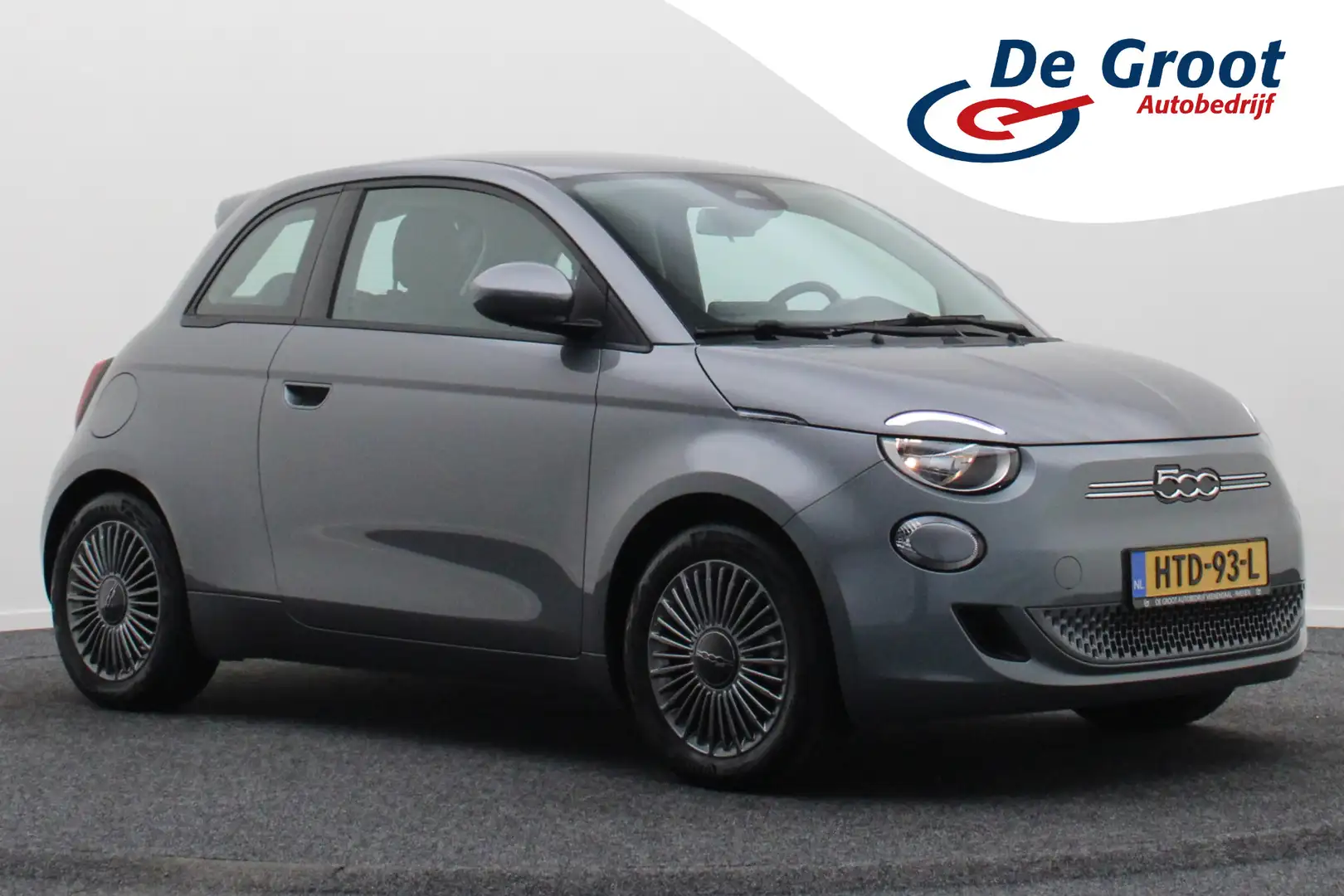 Fiat 500e Icon 42 kWh Virtual Cockpit, Climate, Apple Carpla Gris - 1