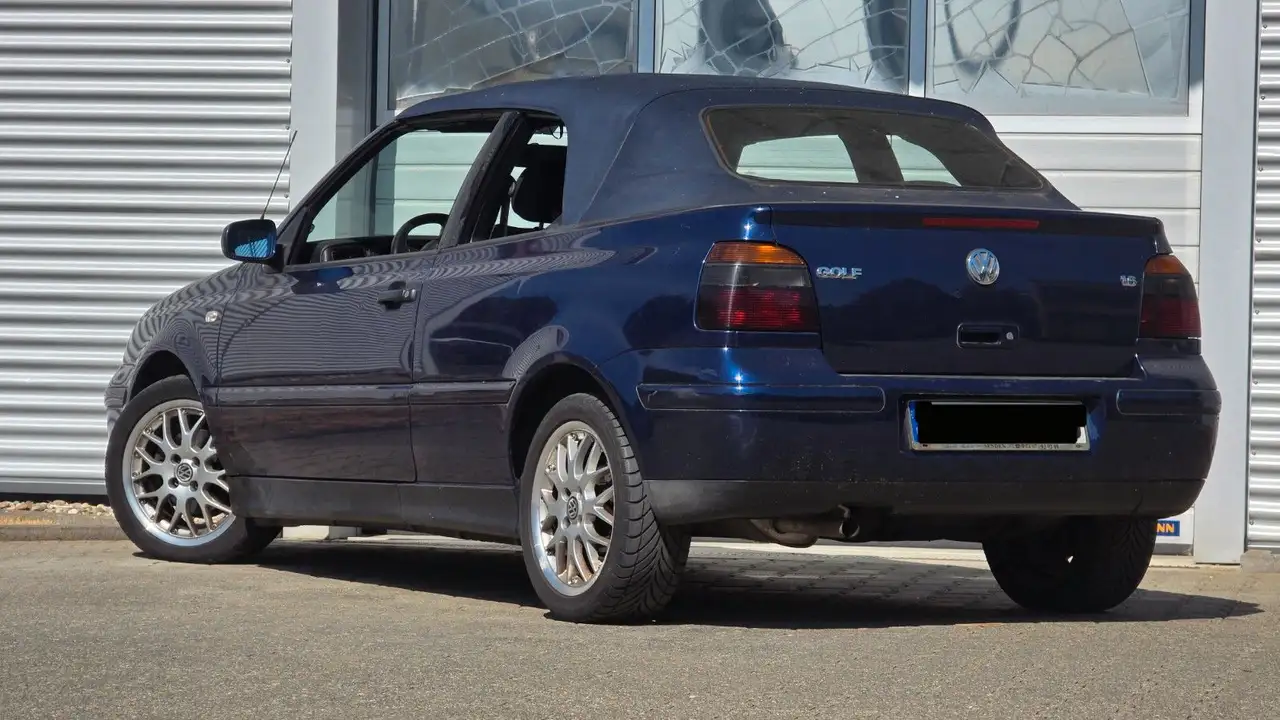 Volkswagen Golf 1.6 Classicline Cabrio EFH Klima Neue TÜV, foto 9
