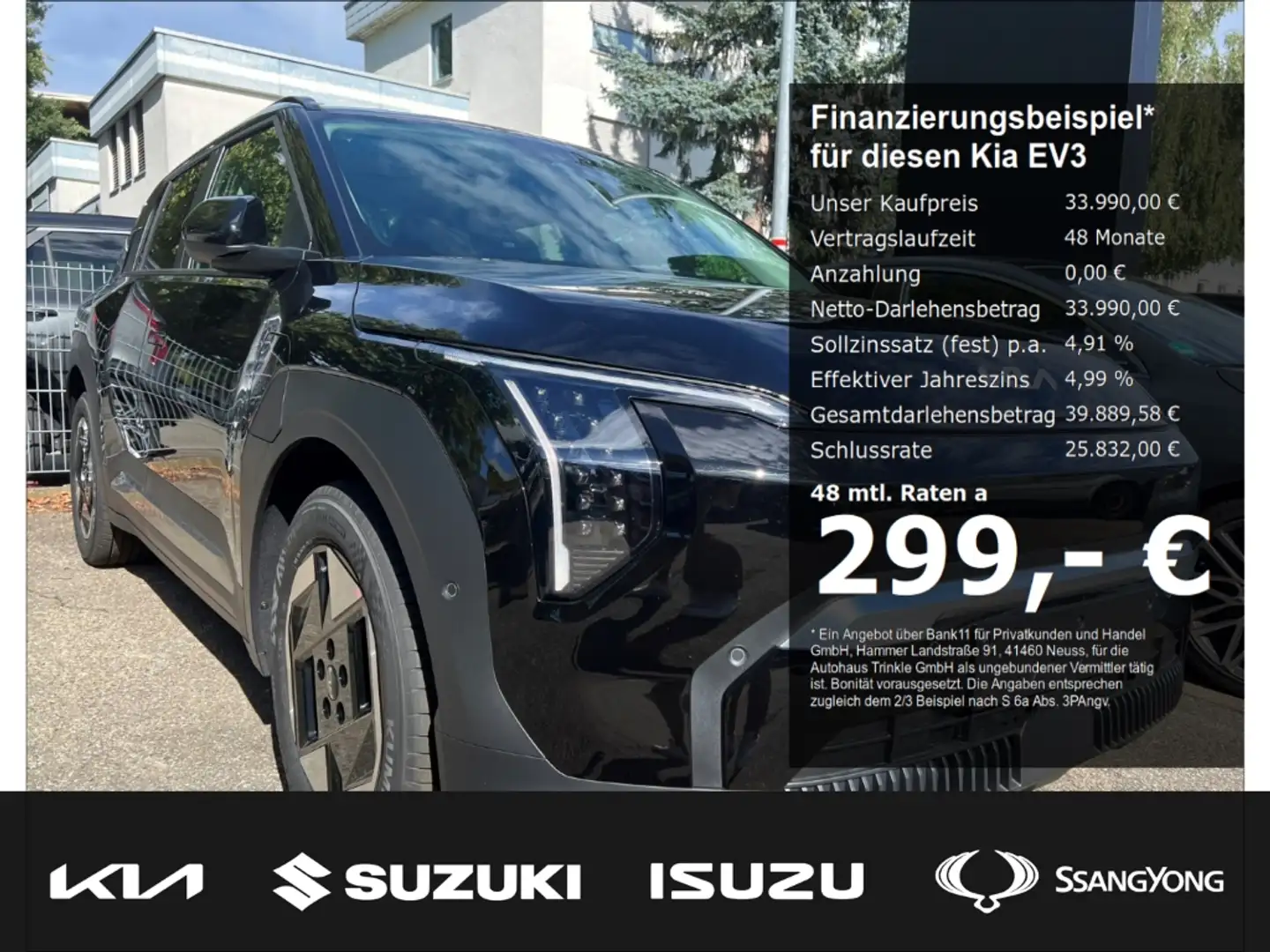 Kia EV3 58,3-kWh EARTH WIC BUS UPG DWP Navi Digitales Cock Noir - 1