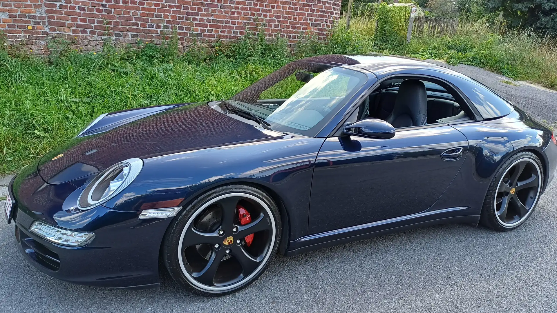 Porsche 911 911 997 CARRERA 4 Cabrio 3.6 Tiptronic Triple Blue Blauw - 2