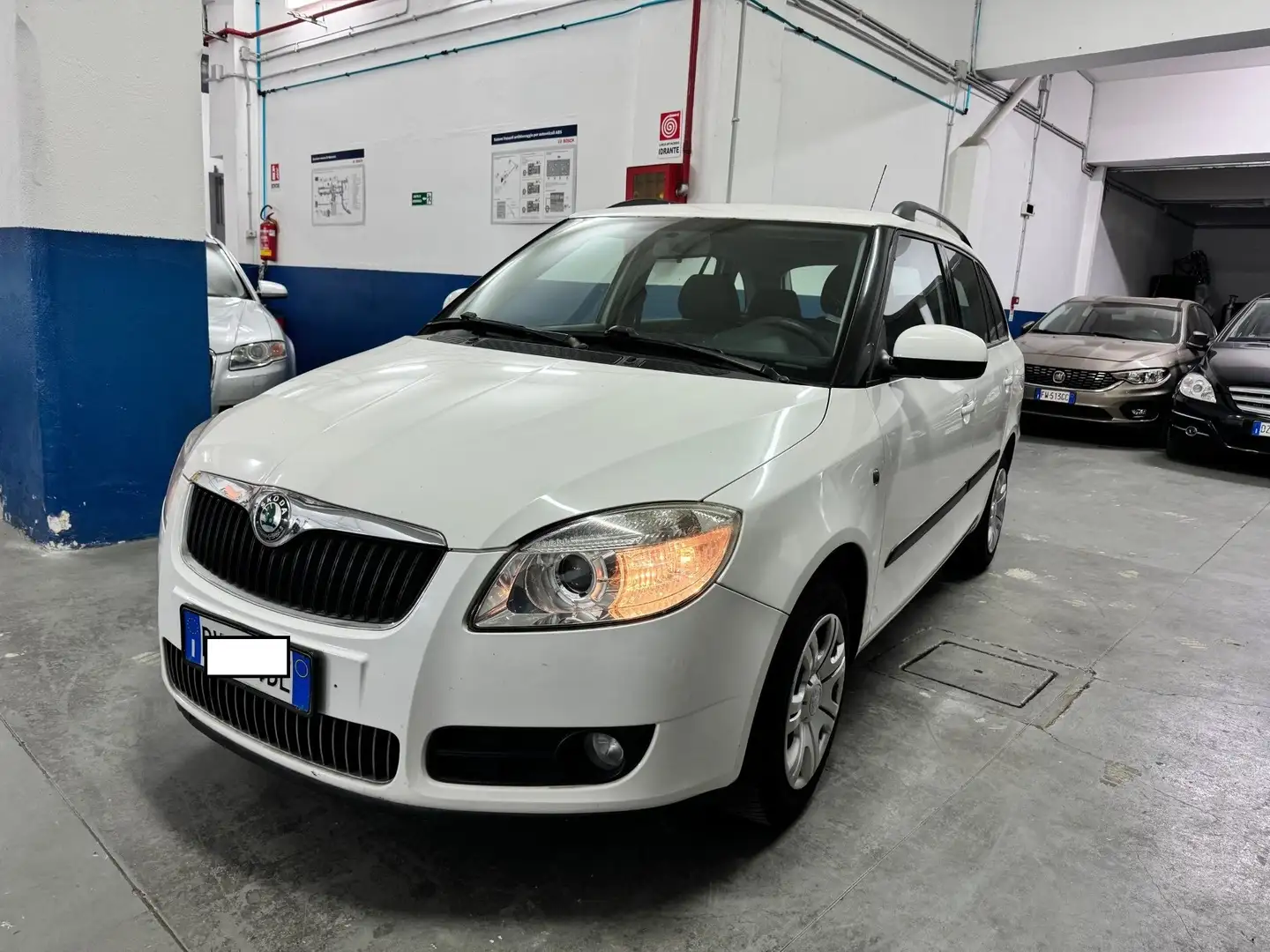 Skoda Fabia Wagon 1.4 tdi Comfort 80cv fap Bianco - 1