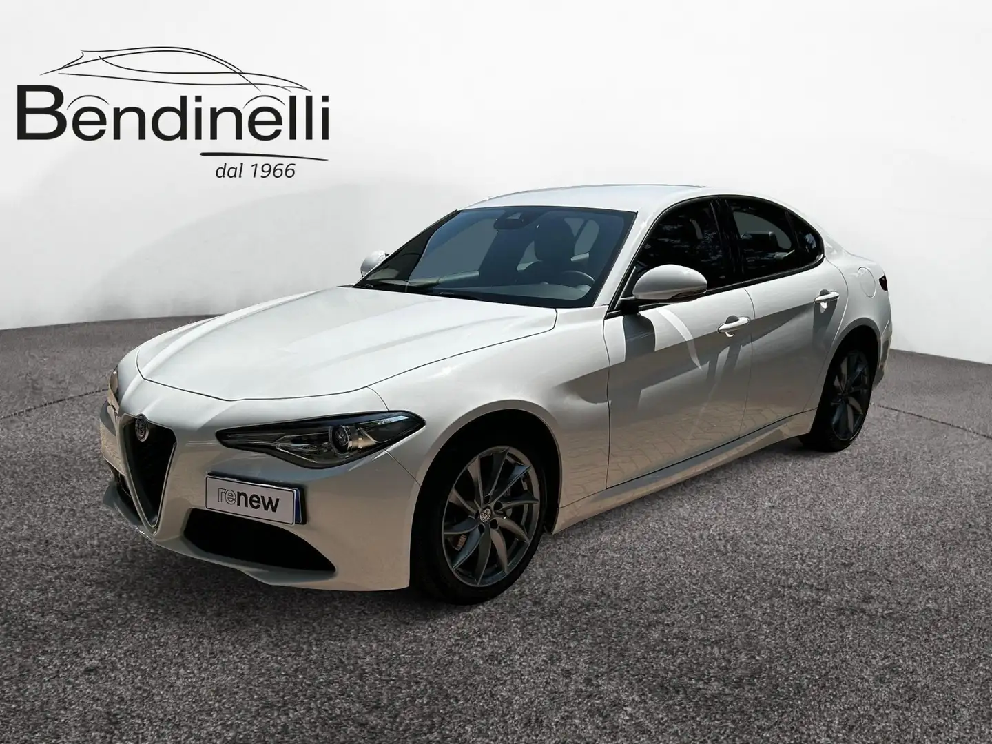 Alfa Romeo Giulia 2.2 Turbodiesel 160 CV AT8 Executive Blanc - 1