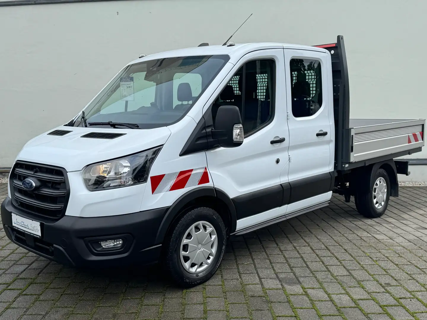 Ford Transit 350 L2 DOKA/Pritsche"7 Sitze/Automatik/Klima" Blanco - 2