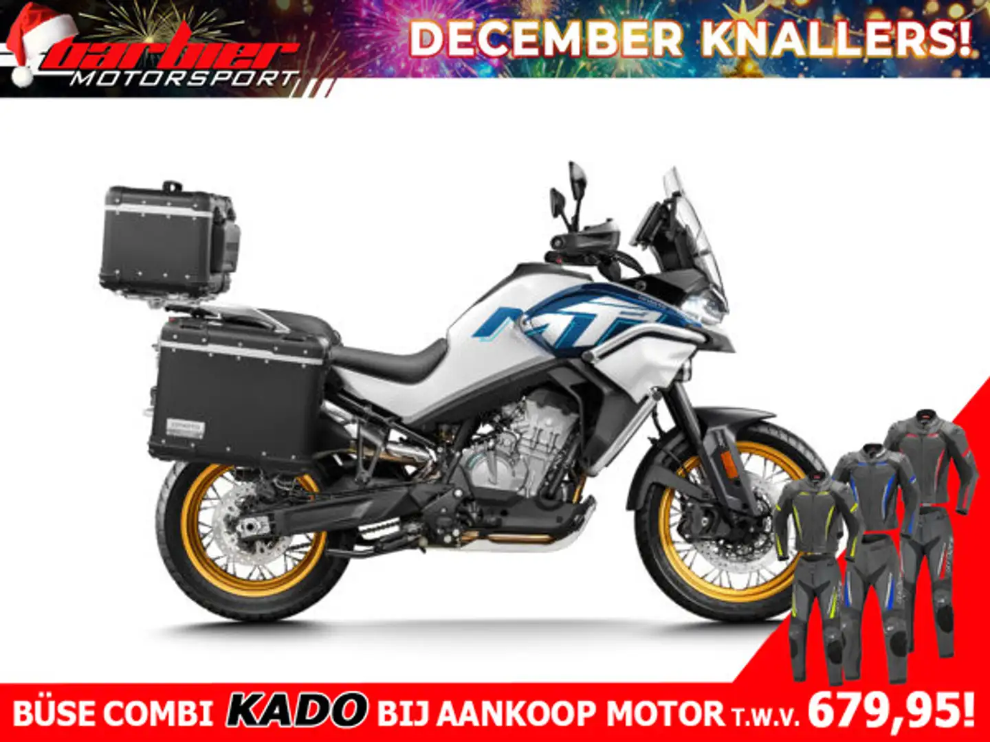 CFMOTO 800 MT EXPLORE GT Fehér - 1