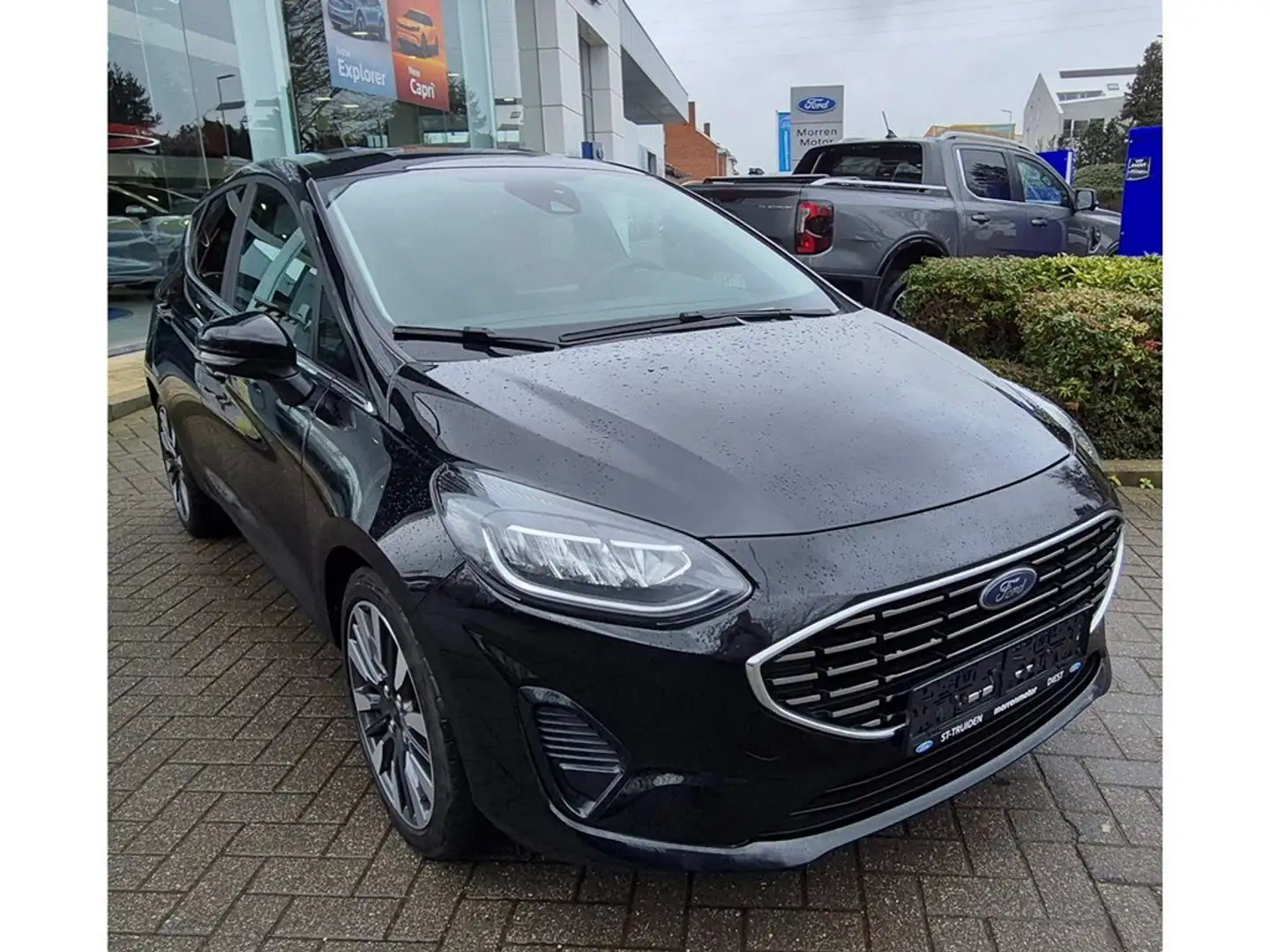 Ford Fiesta Titanium X MHEV OC2907 Zwart - 1
