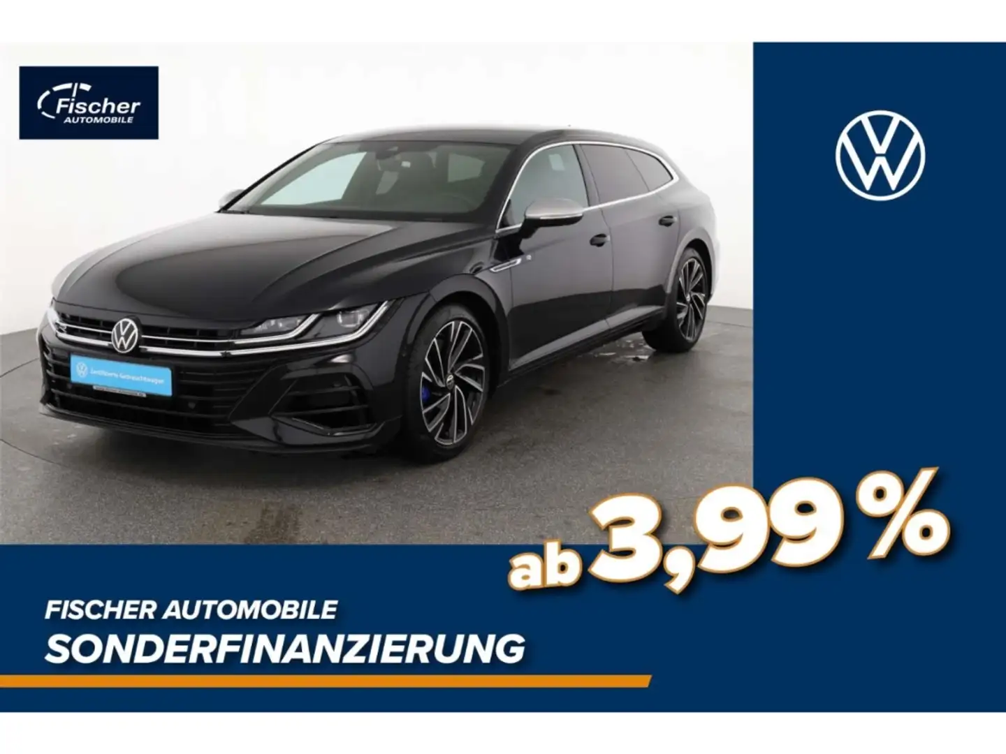 Volkswagen Arteon Shooting Brake 2.0 TSI 4Mot. R DSG Leder Schwarz - 1