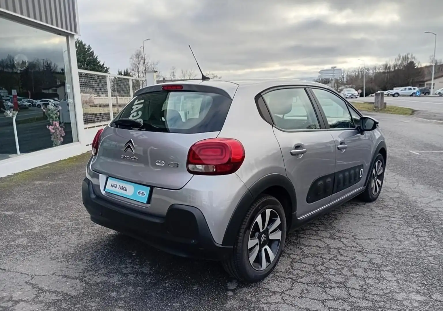 Citroen C3 Citroën BlueHDi 100 S&S Feel Gris - 2