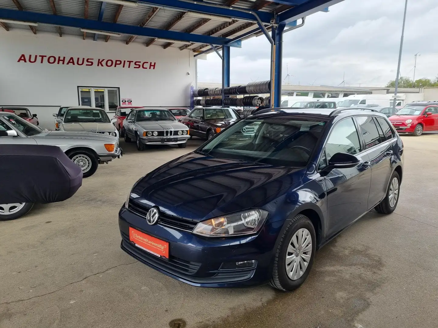 Volkswagen Golf Variant 1,6 TDi Trendline BMT - Topzustand! Blu/Azzurro - 1