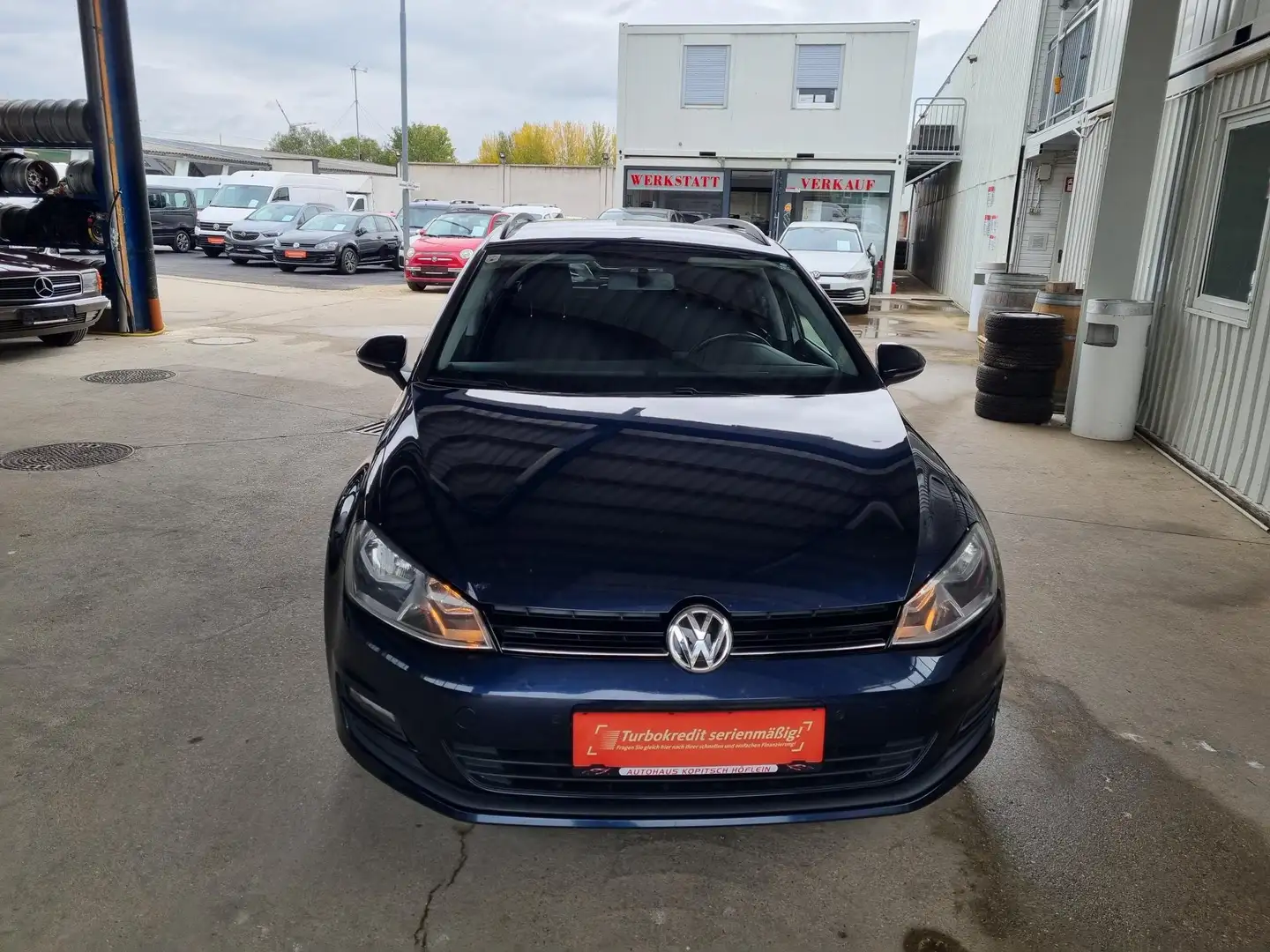 Volkswagen Golf Variant 1,6 TDi Trendline BMT - Topzustand! Blu/Azzurro - 2