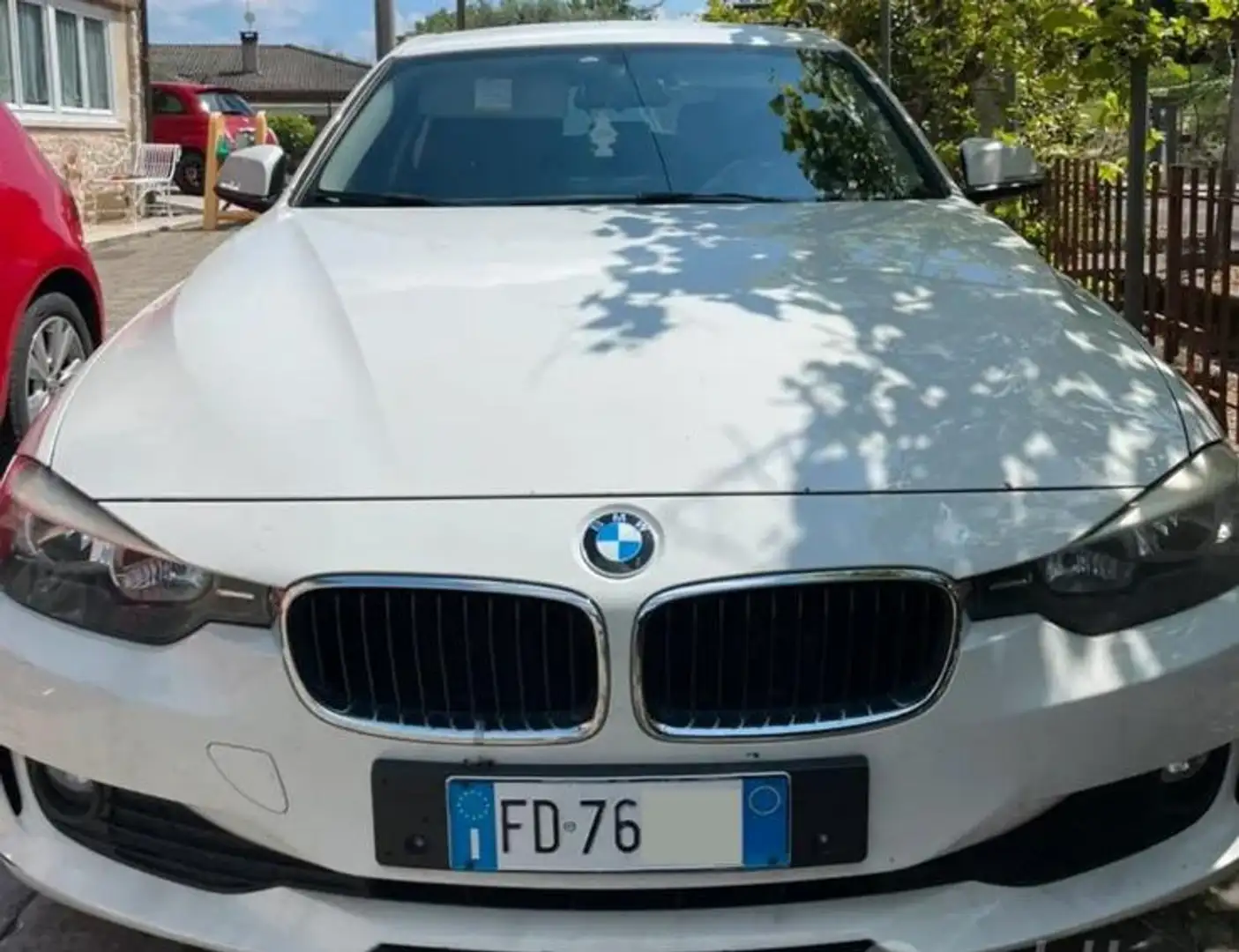 BMW 318 318tds Touring c/clima auto Blanc - 2