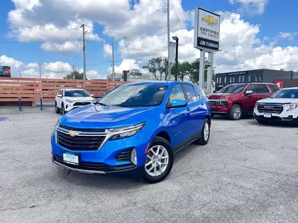 Blue 2024 Chevrolet Equinox SUV / Crossover Four-Wheel Drive 6-Speed Automatic