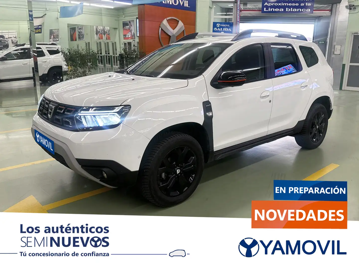 Dacia Duster 1.5 Blue dCi Expression 4x4 85kW Blanc - 1