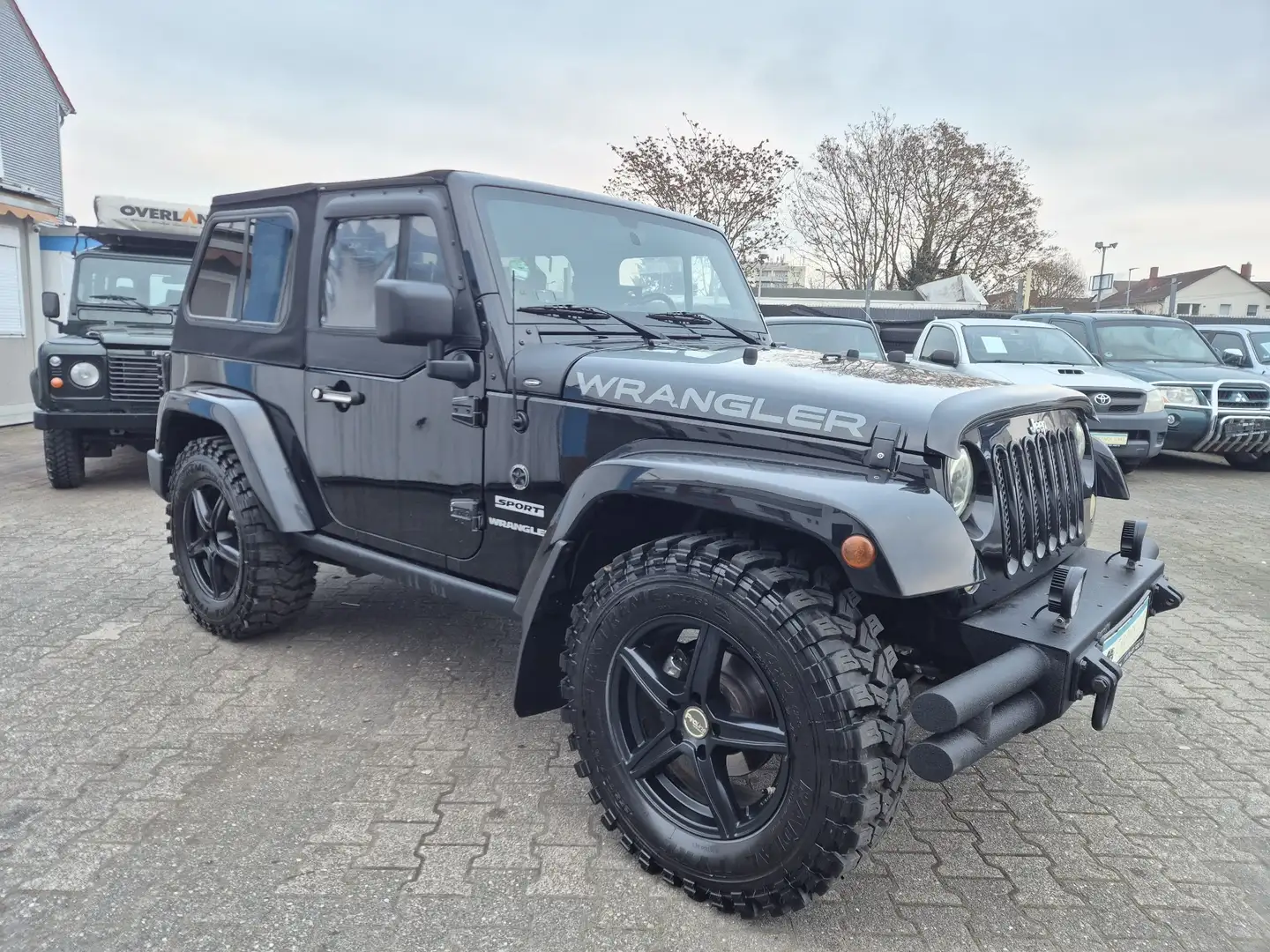 Jeep Wrangler Sport *Top Optik/nur 126 Tkm* Schwarz - 1