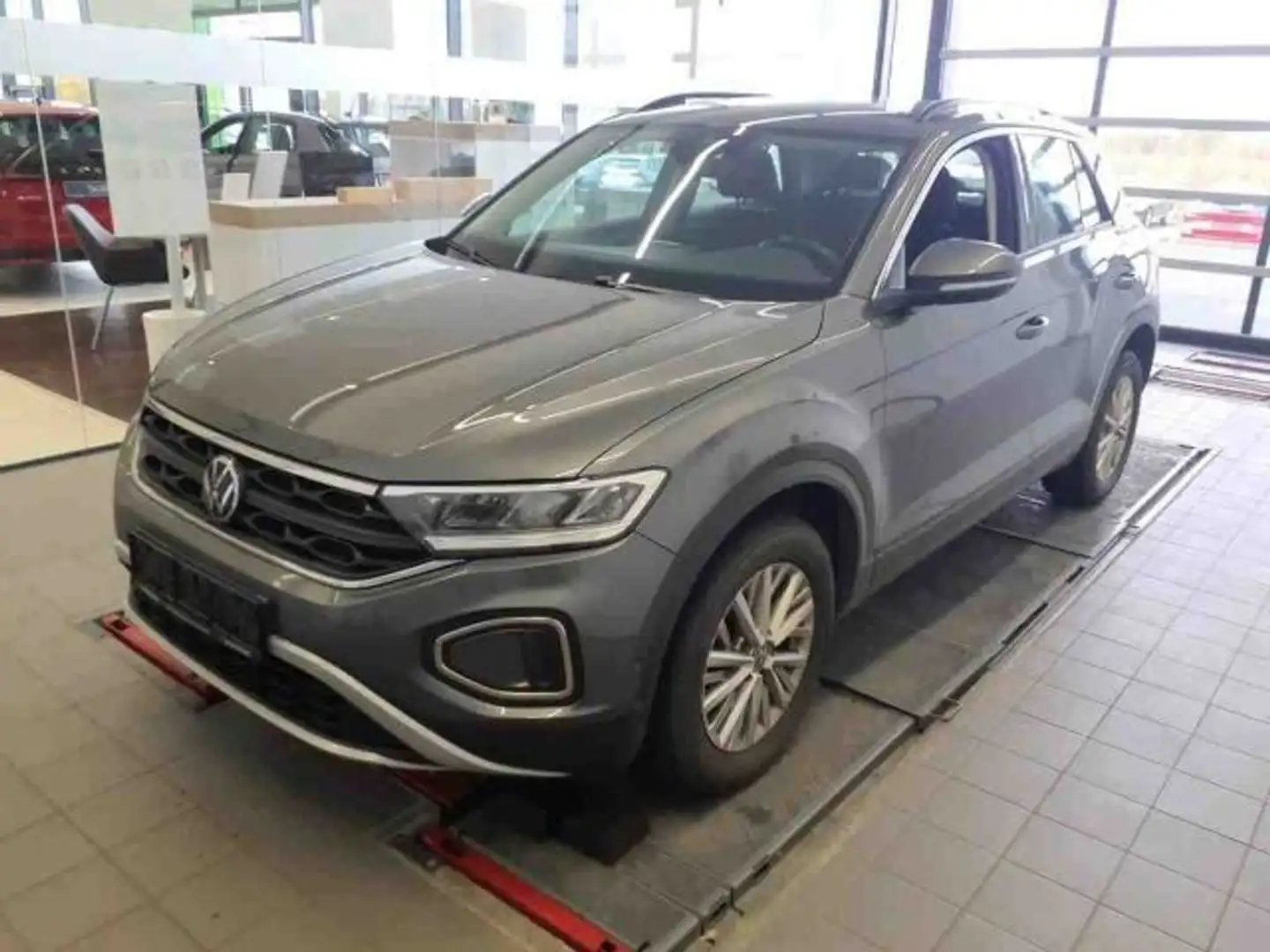 Volkswagen T-Roc 1.0 TSI LIFE LED+APP+PDC+SHZ+STDHZG+AHK+VC Grau - 2