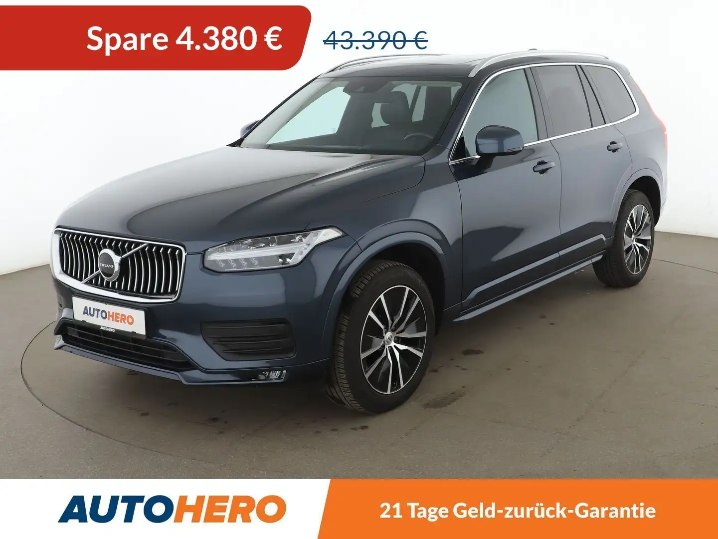 Volvo XC90 2.0 B5 Diesel Momentum Pro AWD Aut.*NAVI*LED*CAM* Grau - 1