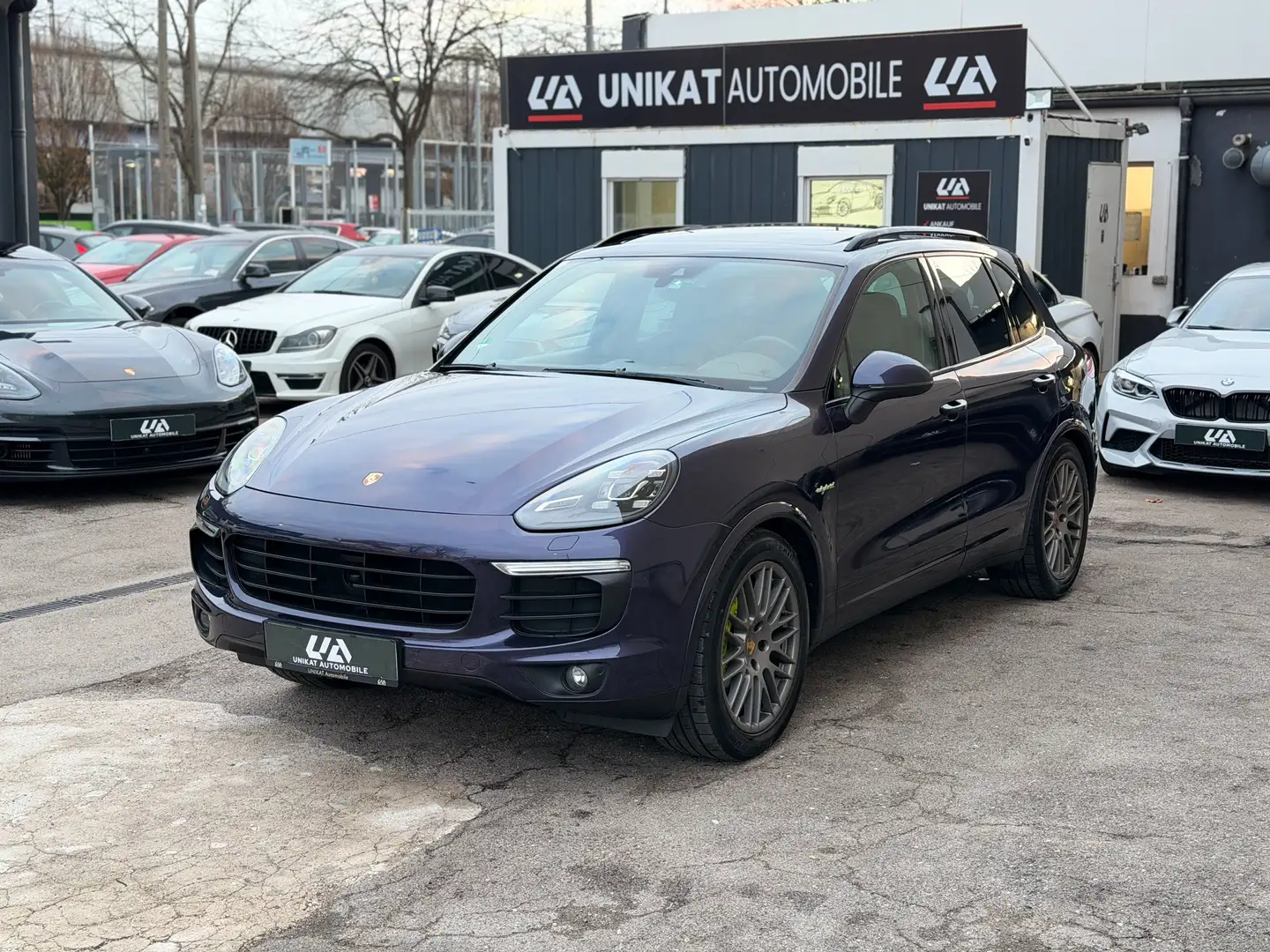 Porsche Cayenne S E-Hybrid Platinum Edition*ACC*BOSE*Sport Chrono* Violett - 1