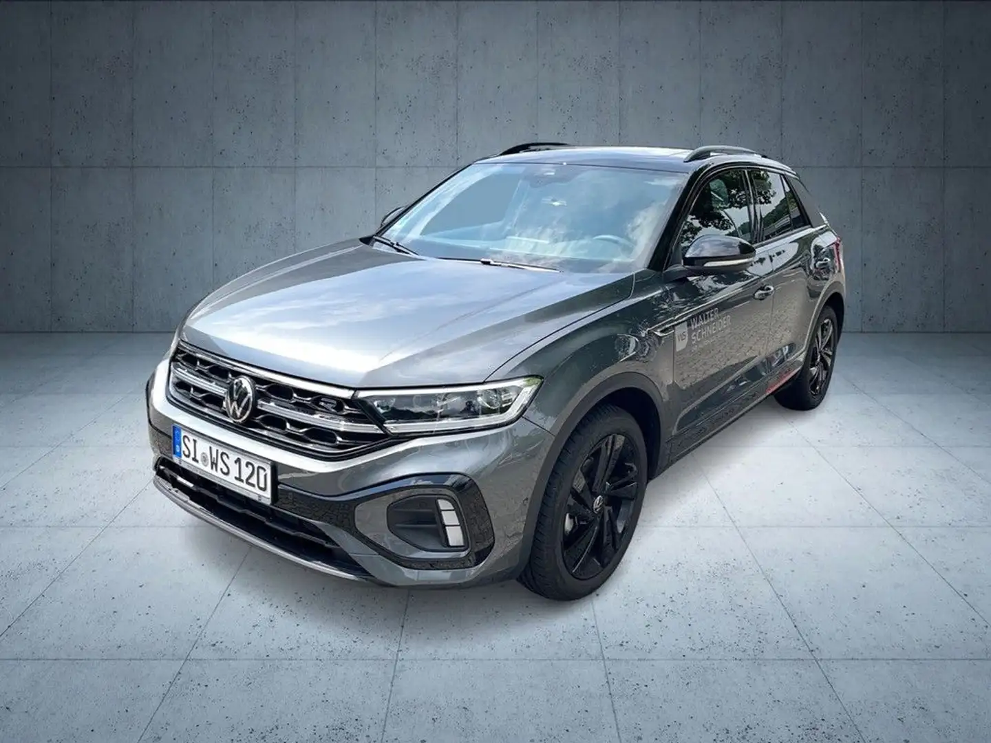 Volkswagen T-Roc R-Line 1.5 l TSI OPF DSG AHK Klima Navi Grau - 2