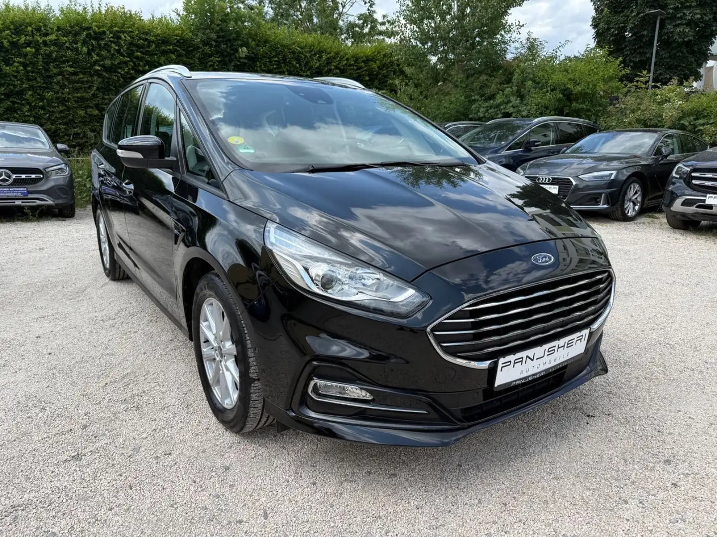 Ford S-Max 2.0 Aut EcoBlue Navi Kamera 1.Hand Zwart - 1