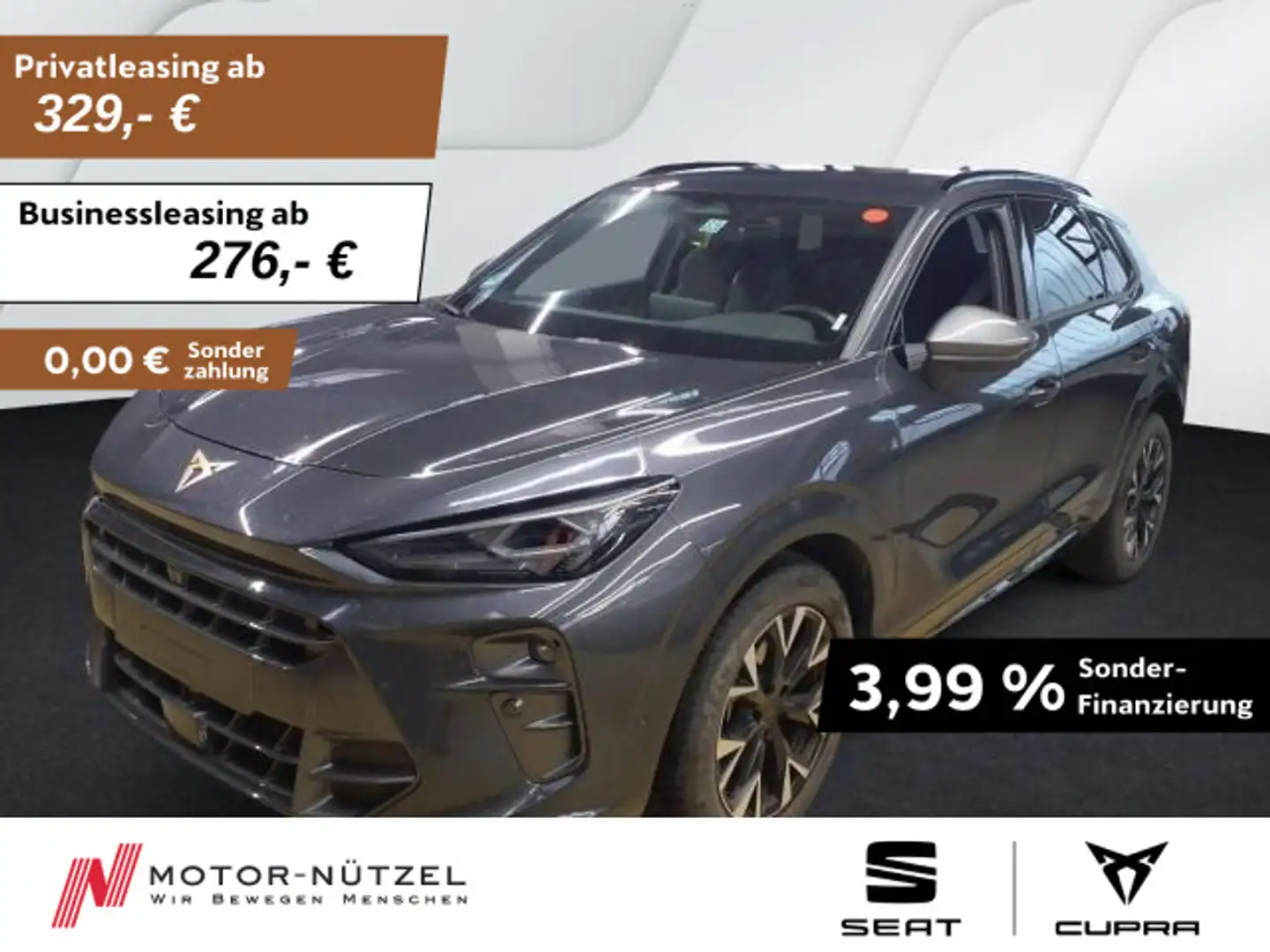 CUPRA Terramar 1.5eTSI DSG LED+NAV+APP+ACC+SHZ+RFK+NSW Grau - 1