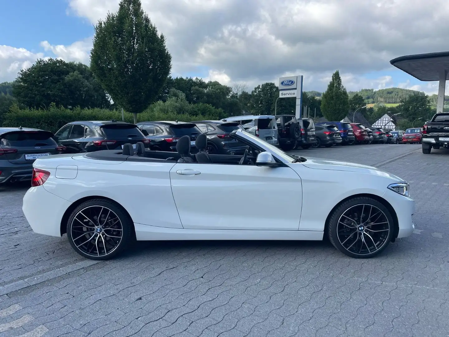 BMW 218 Baureihe 2 Cabrio 218 i Advantage Wit - 2