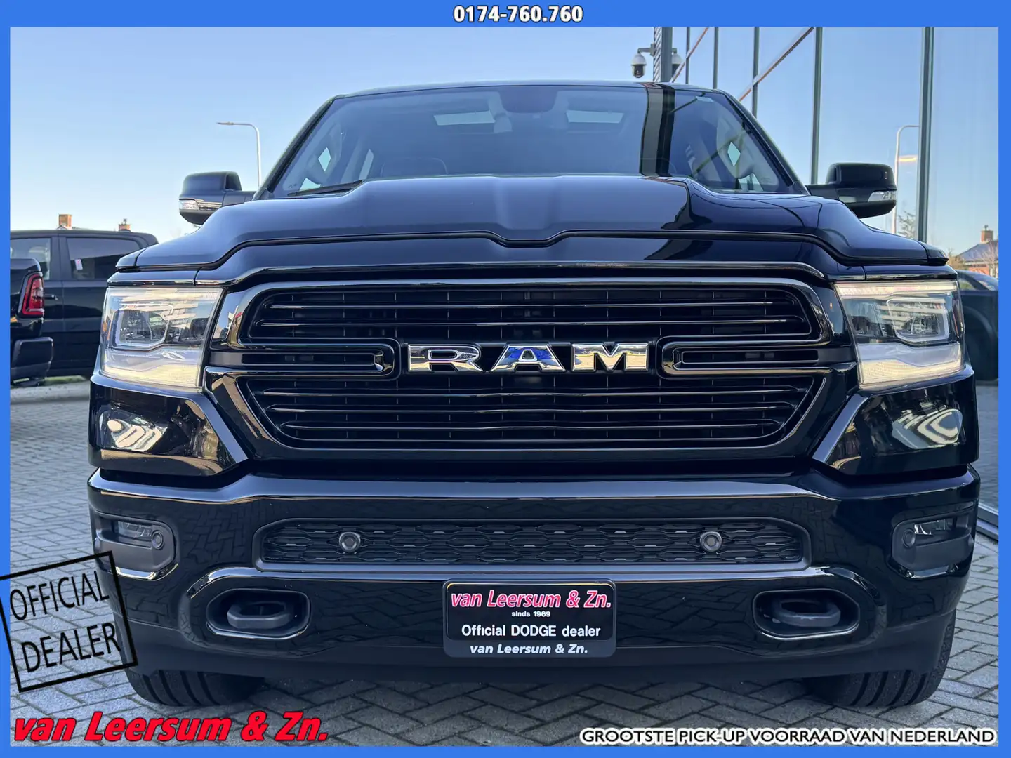 Dodge RAM Laramie | Pano | H&K | Alarm klasse III | Uitlaatk Negro - 2